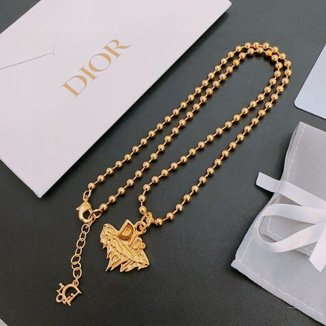    DIOR🔥新款 迪奥项链🇷🇼原单货🇷🇼专柜新款开模复古潮流时尚必备 男女均可佩戴 情侣款同款 摇滚