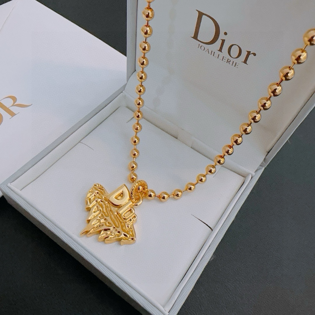    DIOR🔥新款 迪奥项链🇷🇼原单货🇷🇼专柜新款开模复古潮流时尚必备 男女均可佩戴 情侣款同款 摇滚