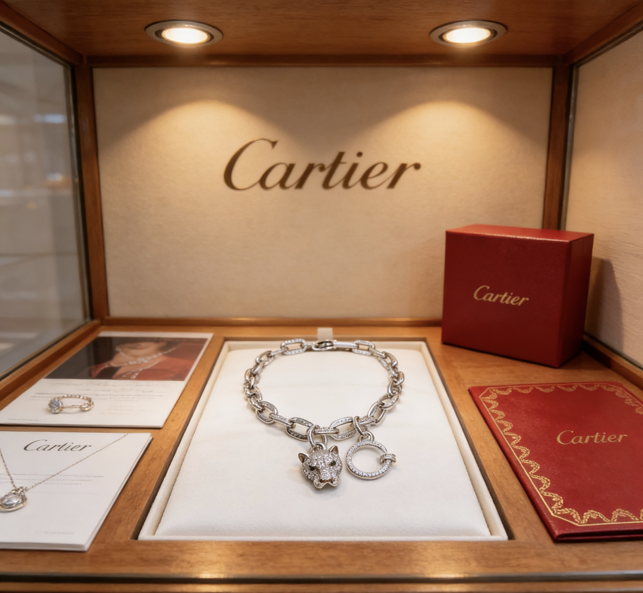 Cartier 新款卡地亚手链V金材质系列 品相完美 细节无敌 那种独特的色泽完全无可挑剔 再缀以 指环外形设计