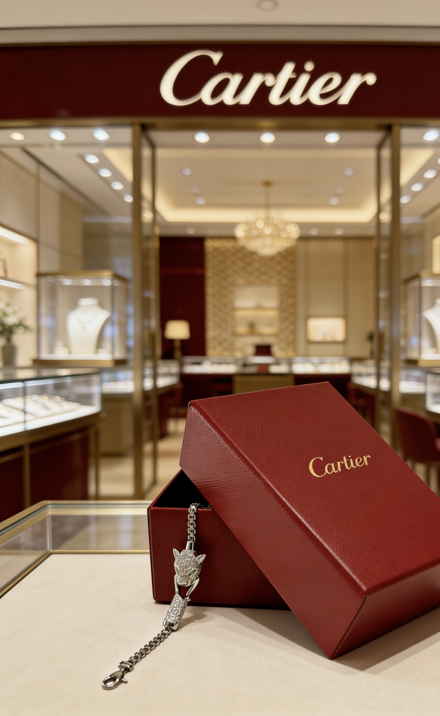Cartier 卡地亚手链V金材质系列 品相完美 细节无敌 那种独特的色泽完全无可挑剔 再缀以 指环外形设计