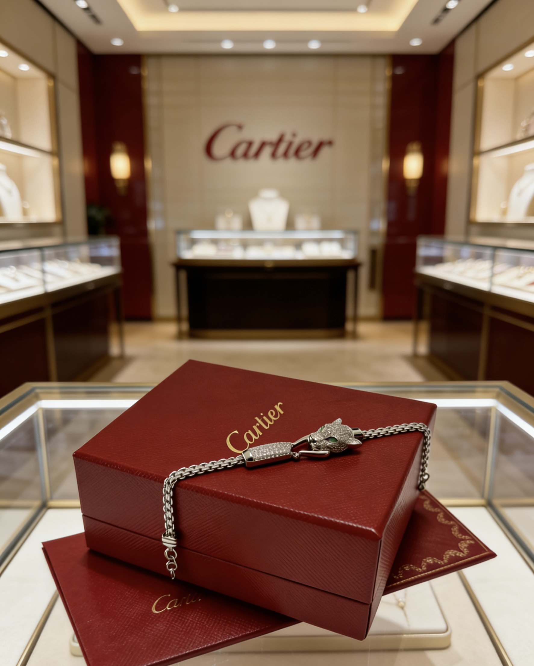 Cartier 卡地亚手链V金材质系列 品相完美 细节无敌 那种独特的色泽完全无可挑剔 再缀以 指环外形设计