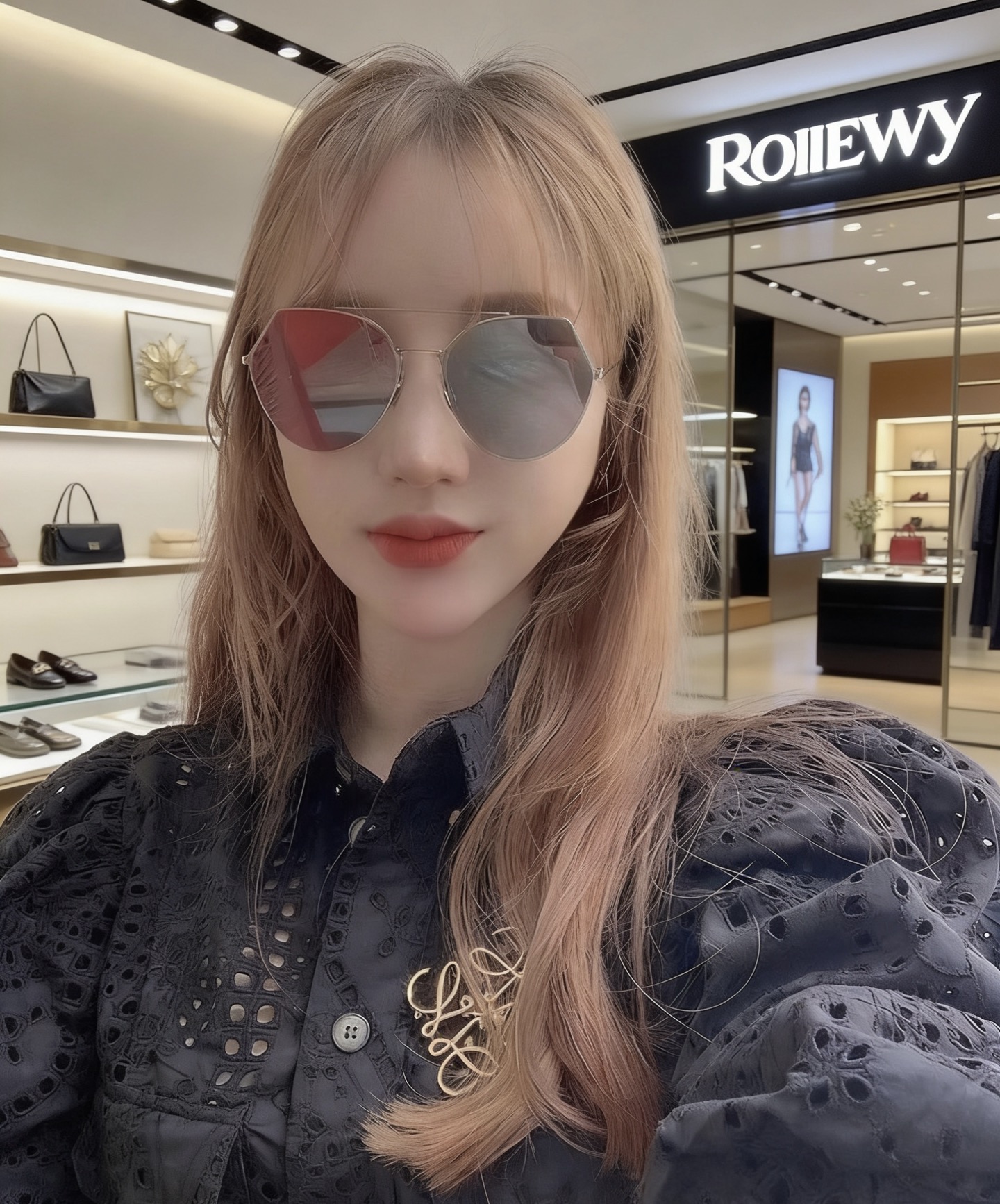 Loewe L0EWE 罗意威 胸针 耐看 金属感 一致ZP黄铜材质 真金电镀 细节完美