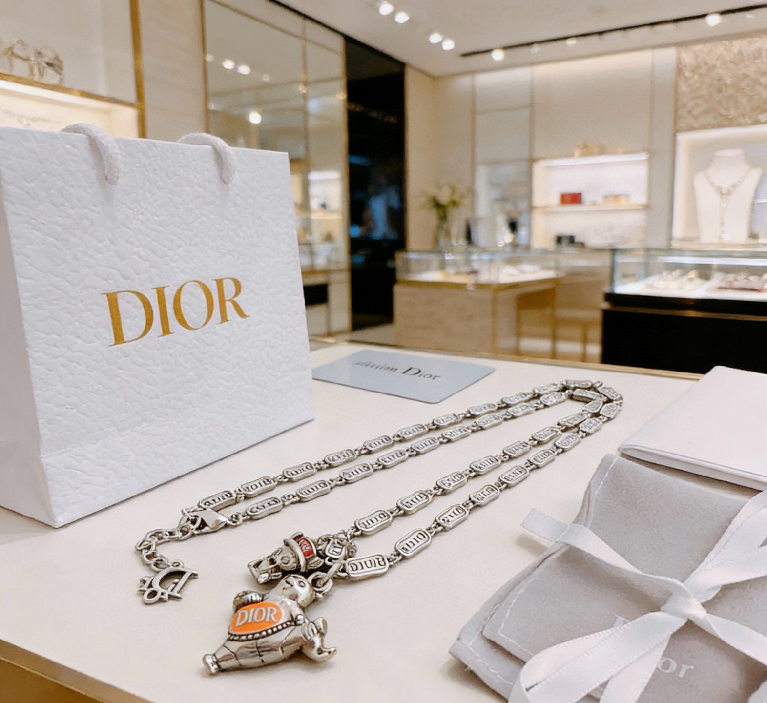 Dior DIOR 新款 迪奥项链 潮流