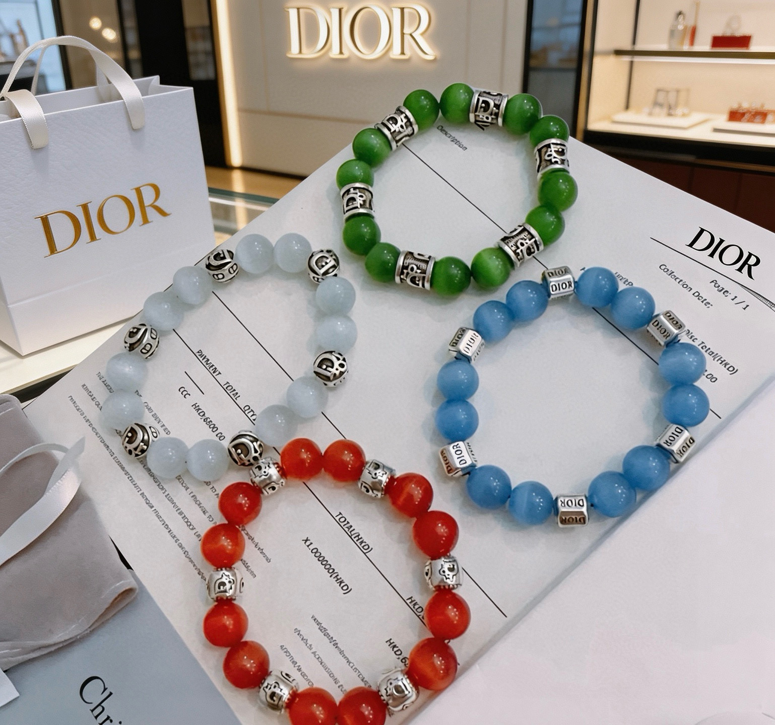 Dior 迪奥新款猫眼石 精工版本 DIOR迪奥