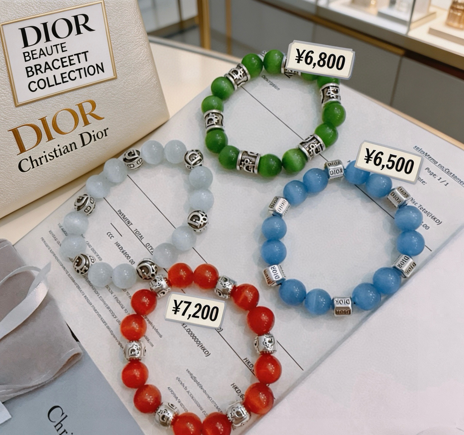 Dior 迪奥新款猫眼石 精工版本 DIOR迪奥