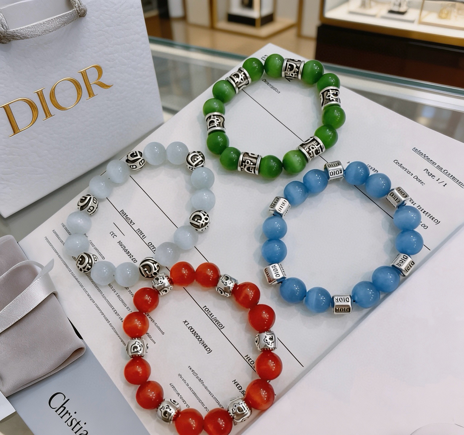 Dior 迪奥新款猫眼石 精工版本 DIOR迪奥