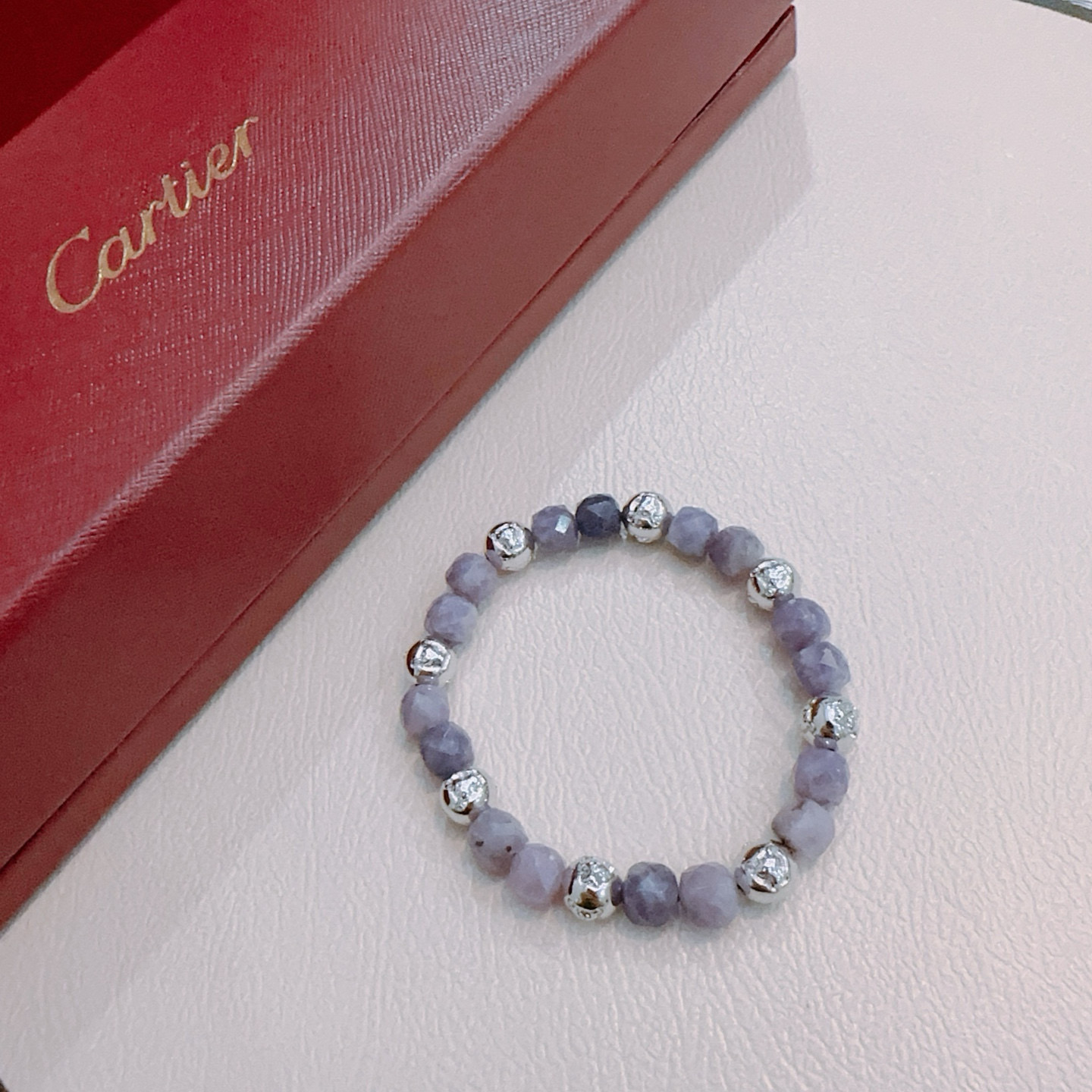 Cartier 新款卡地亚豹子玛瑙手链V金材质系列 品相完美 细节无敌 那种独特的色泽完全无可挑剔