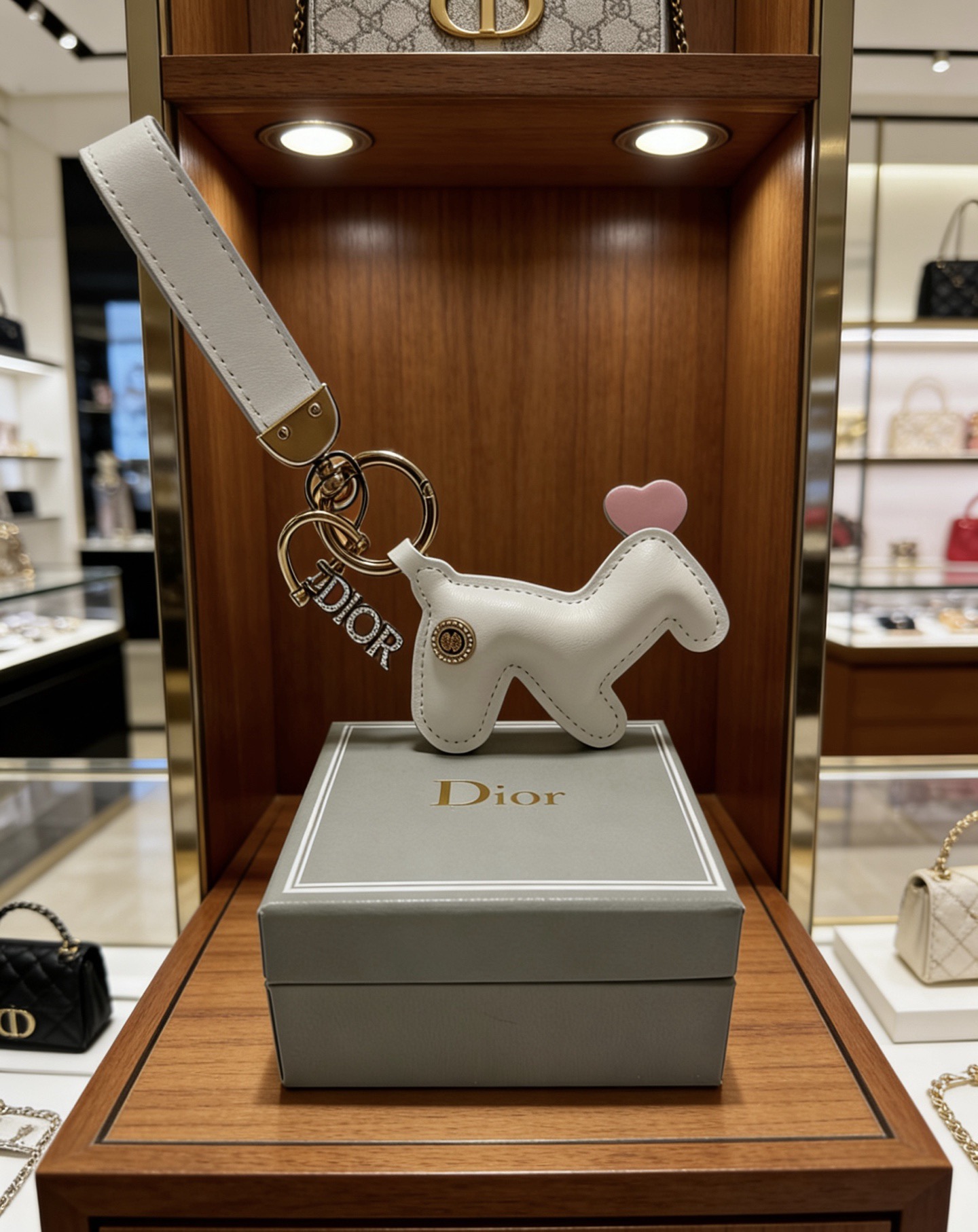 Dior 新品发布 迪奥 钥匙扣 包包扣 最新款包包挂饰档次更高 Anger Forest系列 款联名设计理念钥匙扣系列