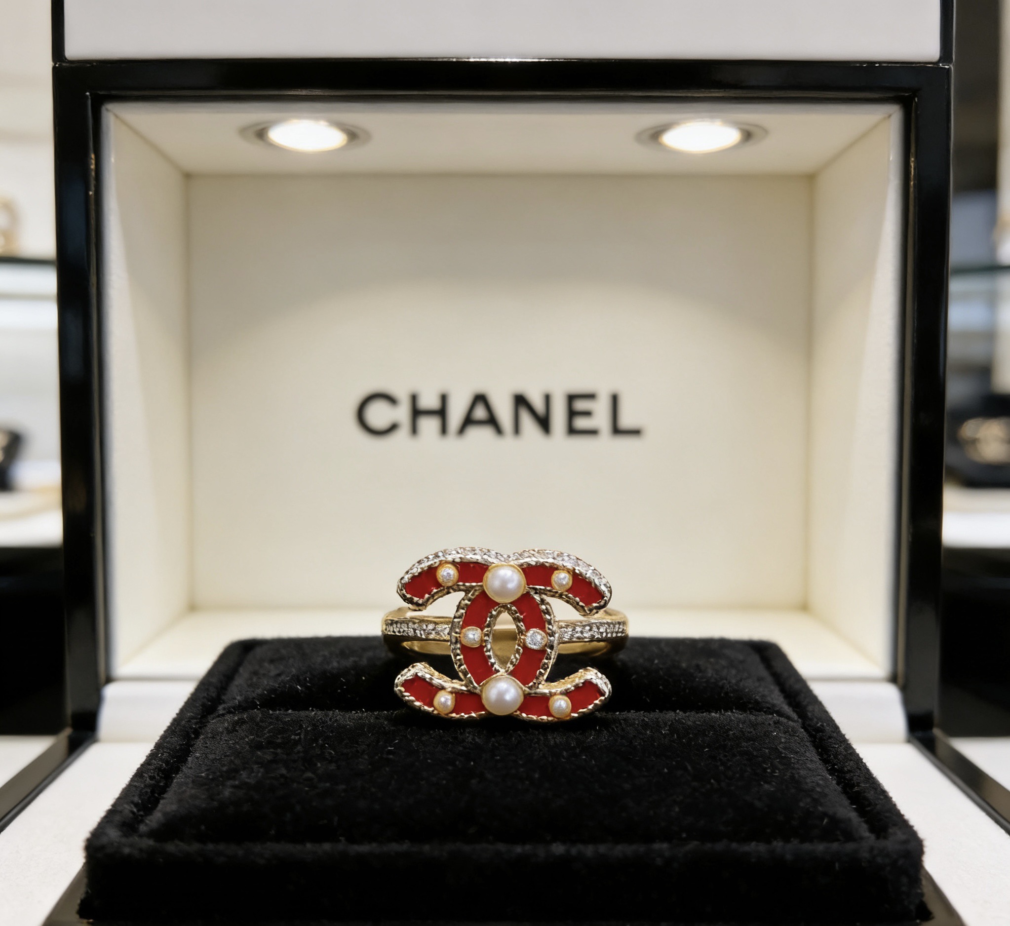 Chanel Chanel 香奈儿 简约 珍珠戒指 精选 质重工打造 适合各种各样手指 码数678
