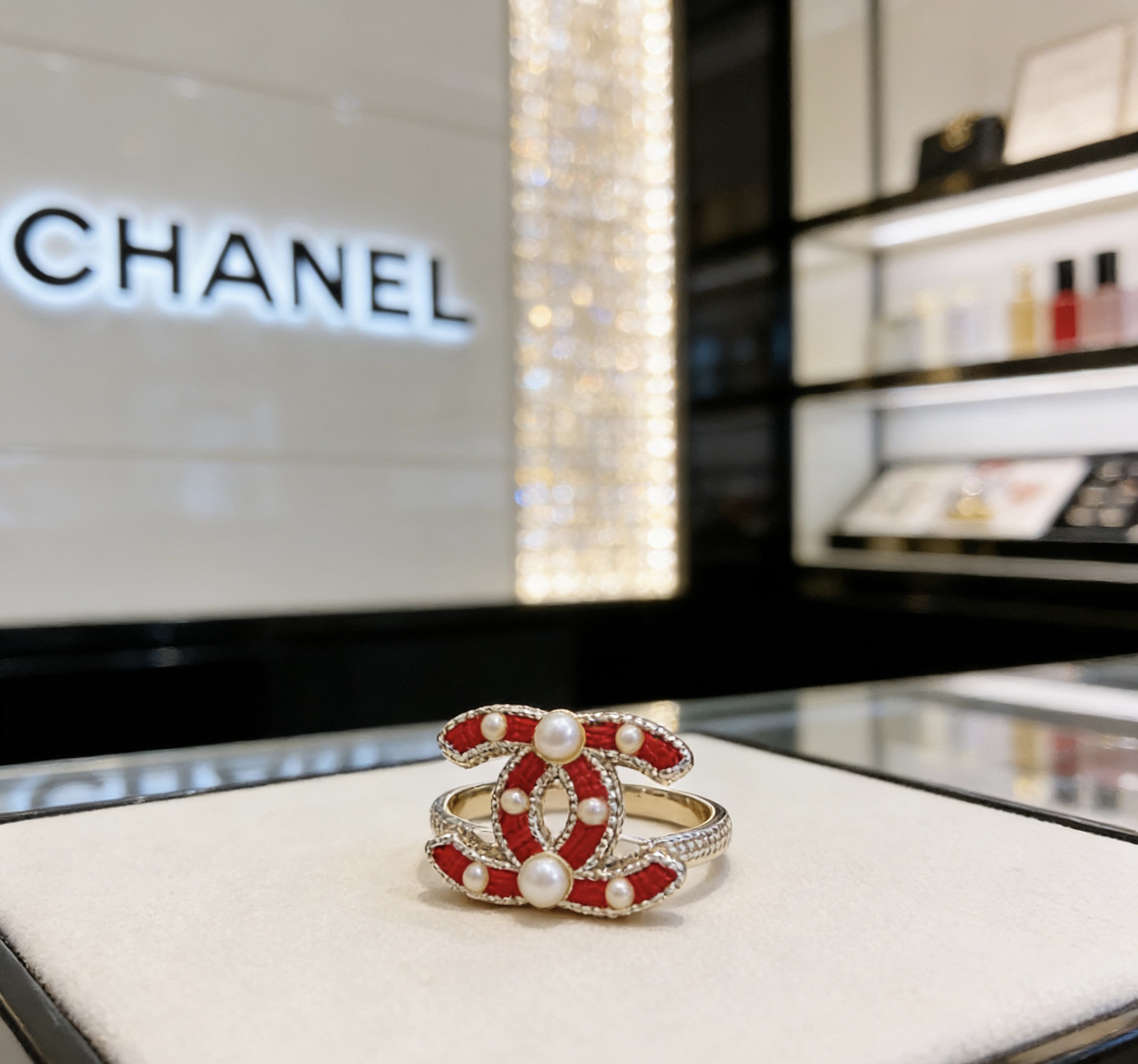 Chanel Chanel 香奈儿 简约 珍珠戒指 精选 质重工打造 适合各种各样手指 码数678