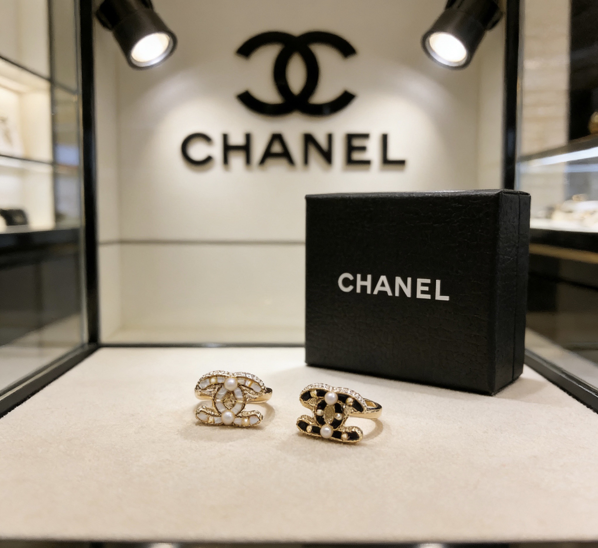 Chanel Chanel 香奈儿 简约 珍珠戒指 精选 质重工打造 适合各种各样手指 码数678