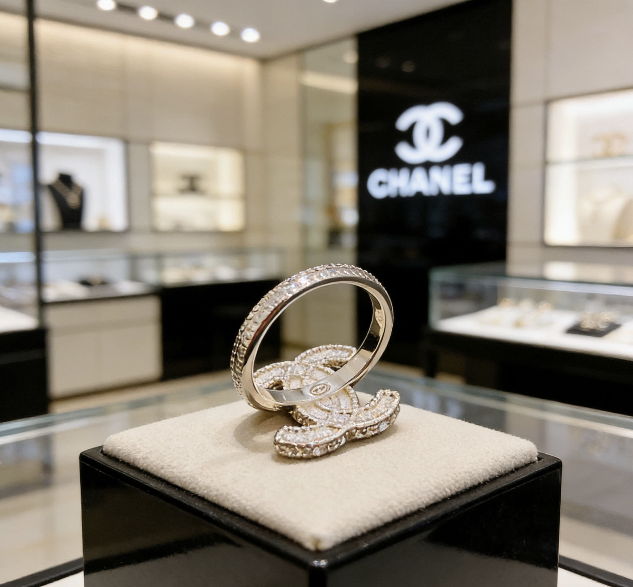Chanel Chanel 香奈儿 简约 珍珠戒指 精选 质重工打造 适合各种各样手指 码数678