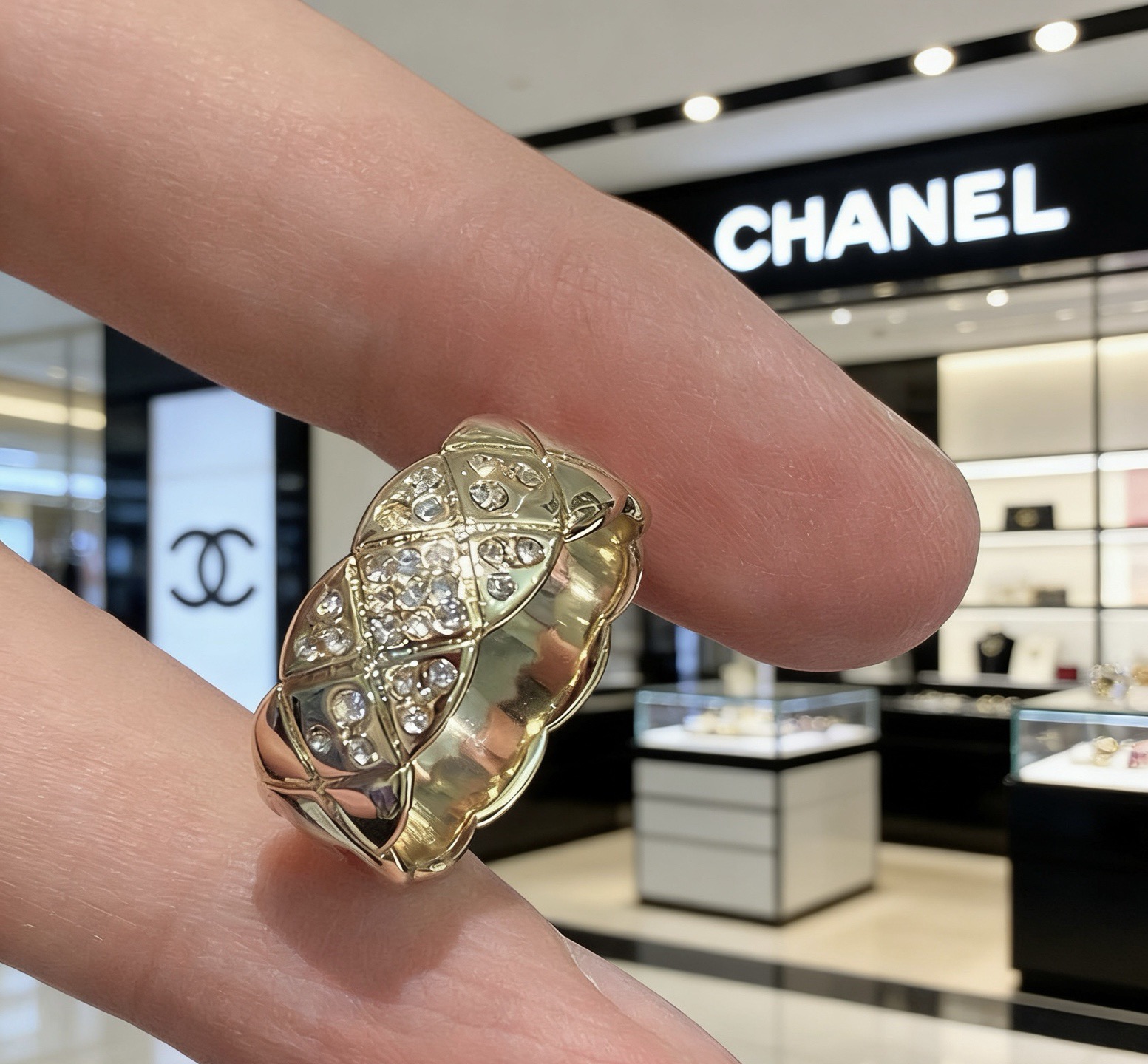 Chanel Chanel 香奈儿 简约 珍珠戒指 精选 质重工打造 适合各种各样手指 码数678
