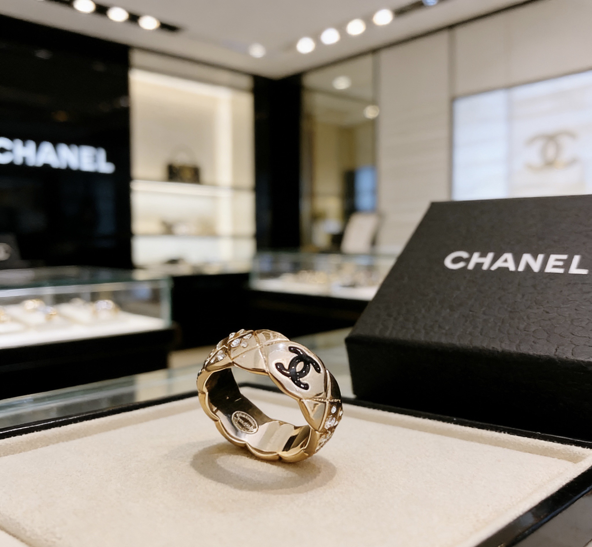 Chanel Chanel 香奈儿 简约 珍珠戒指 精选 质重工打造 适合各种各样手指 码数678