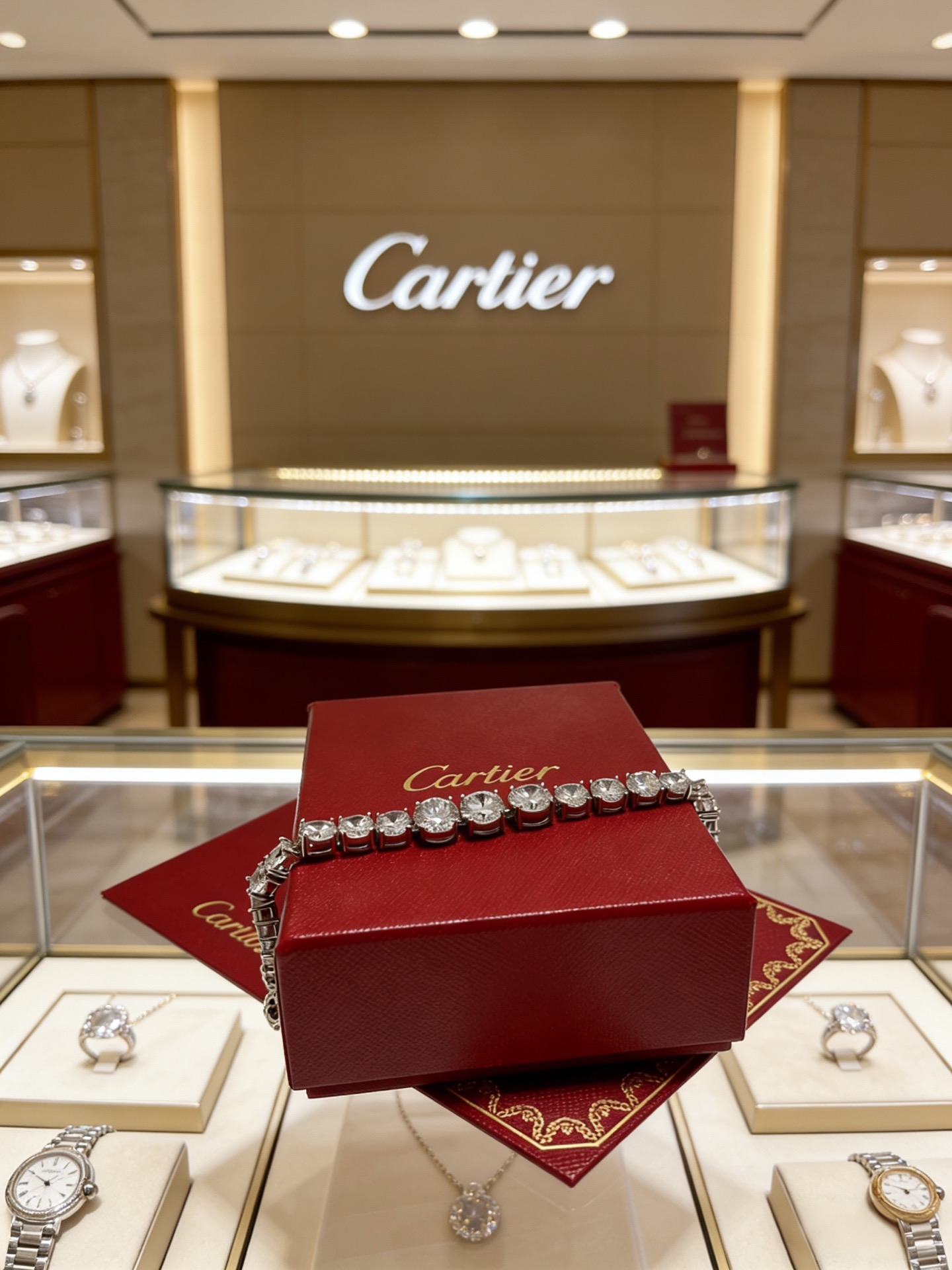 Cartier 卡地亚手链手镯V金材质系列 品相完美 细节无敌 那种独特的色泽完全无可挑剔 再缀以 指环外形设计