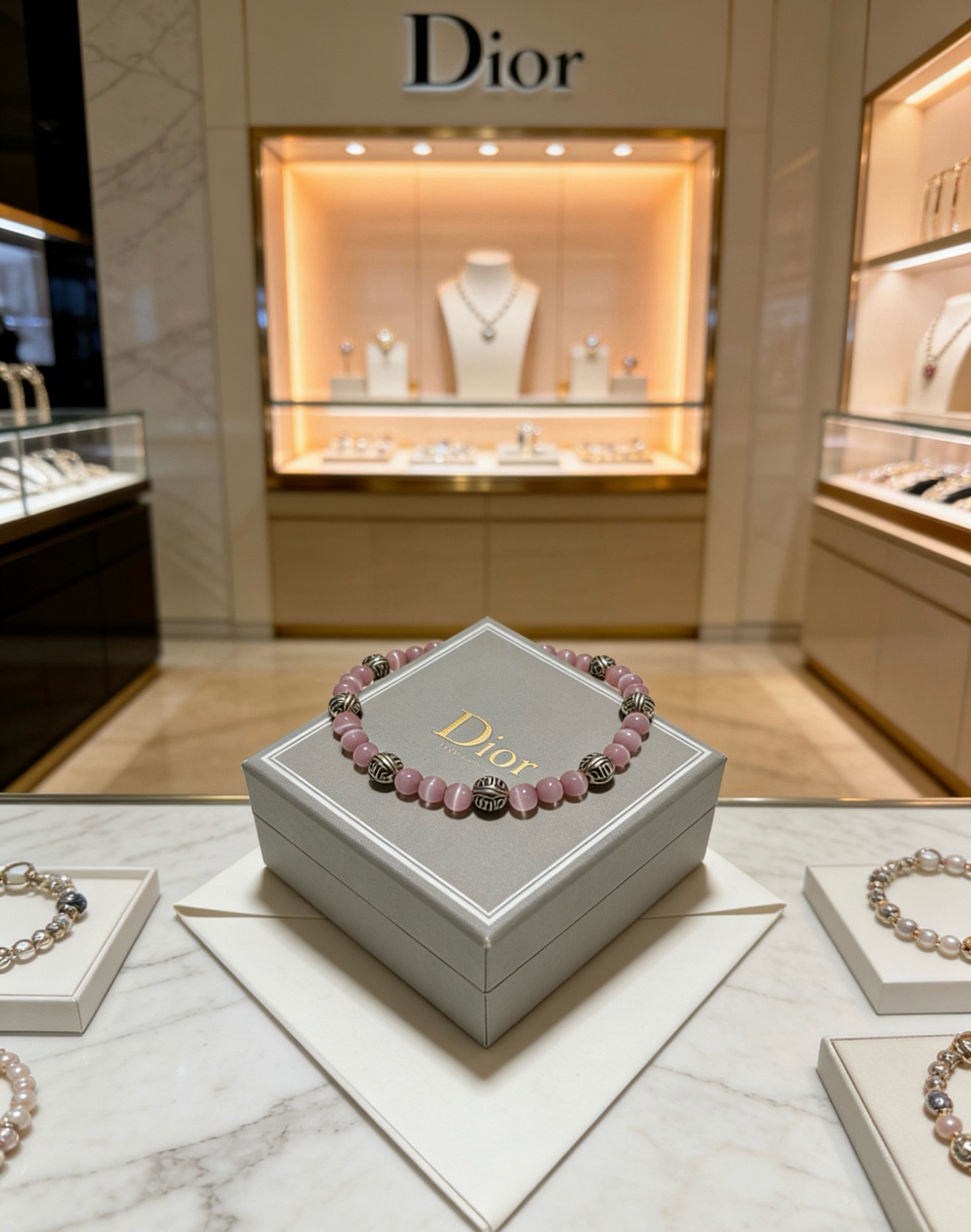Dior Haute Joaillerie Fine Jewelry Earrings Necklace Ring Ref 3