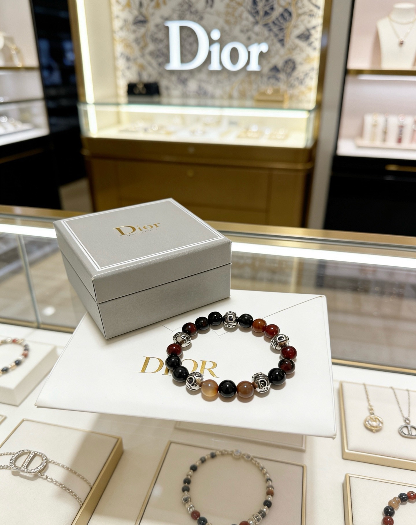 迪奥 Dior 传世高定珠宝耳环项链戒指首饰 #39263177 5