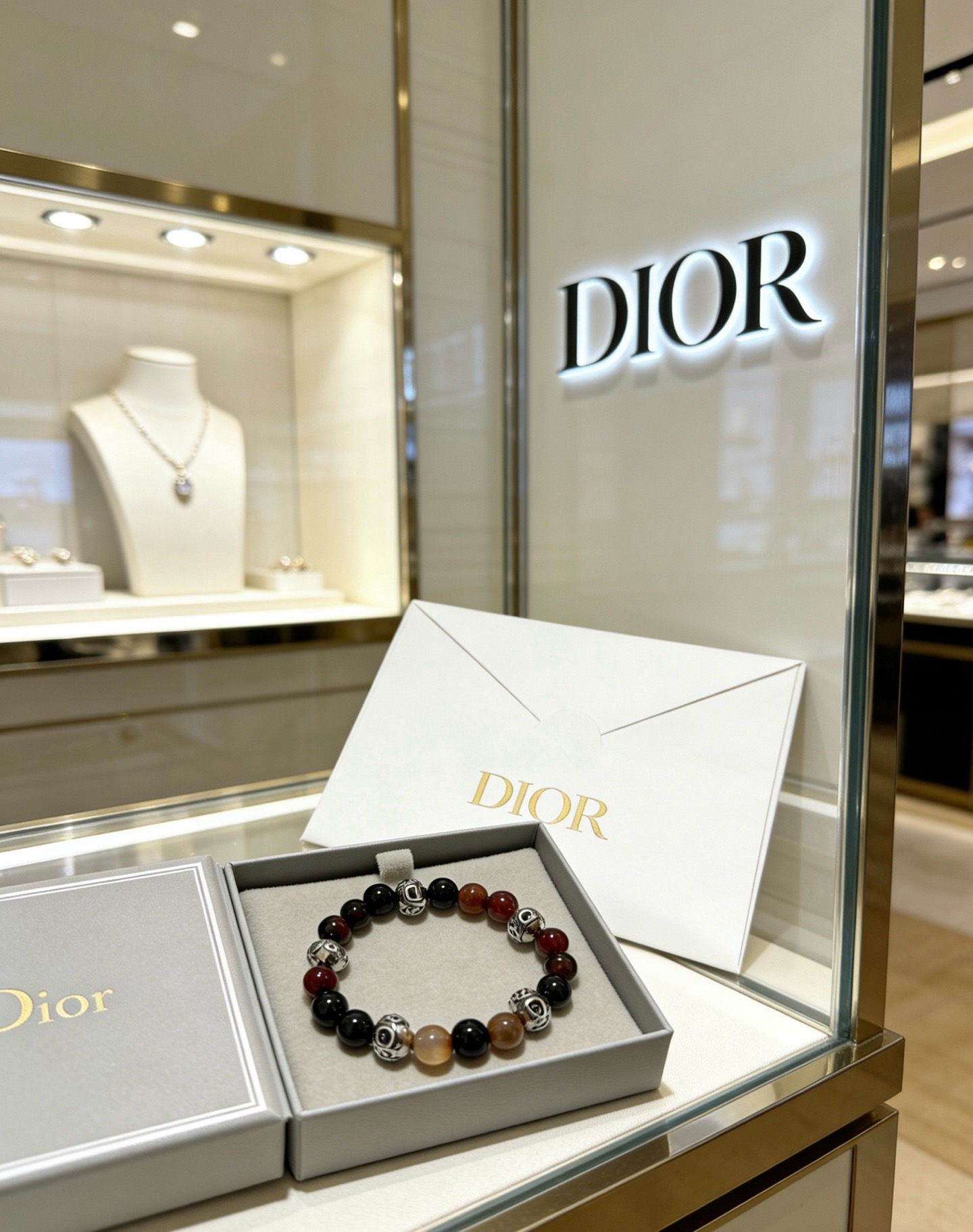 迪奥 Dior 传世高定珠宝耳环项链戒指首饰 #39263177 3
