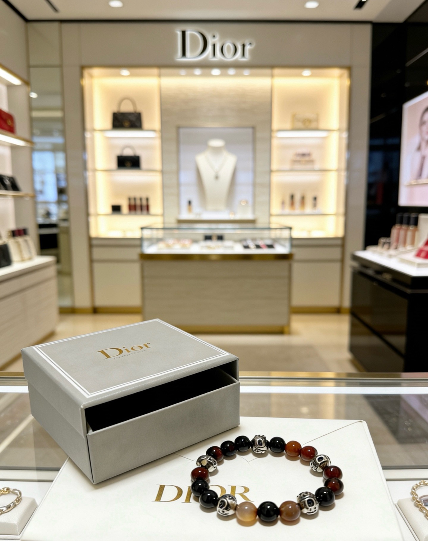 迪奥 Dior 传世高定珠宝耳环项链戒指首饰 #39263177 4