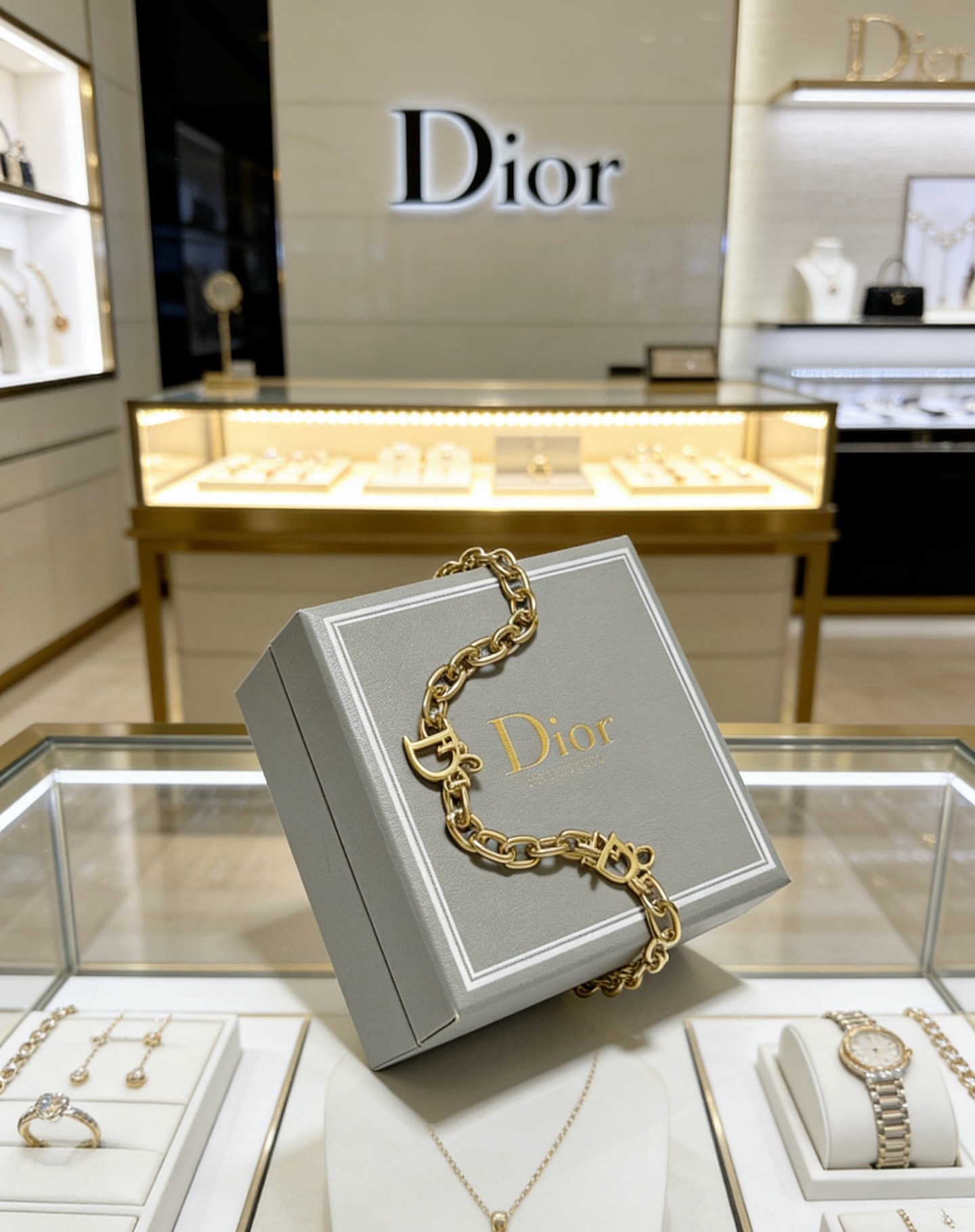 DIOR新款高品质迪奥手链原单货专柜新款开模复古潮流时尚必备 男女均可佩戴 情侣款同款 摇滚朋克泰银风格 复古元素 潮流