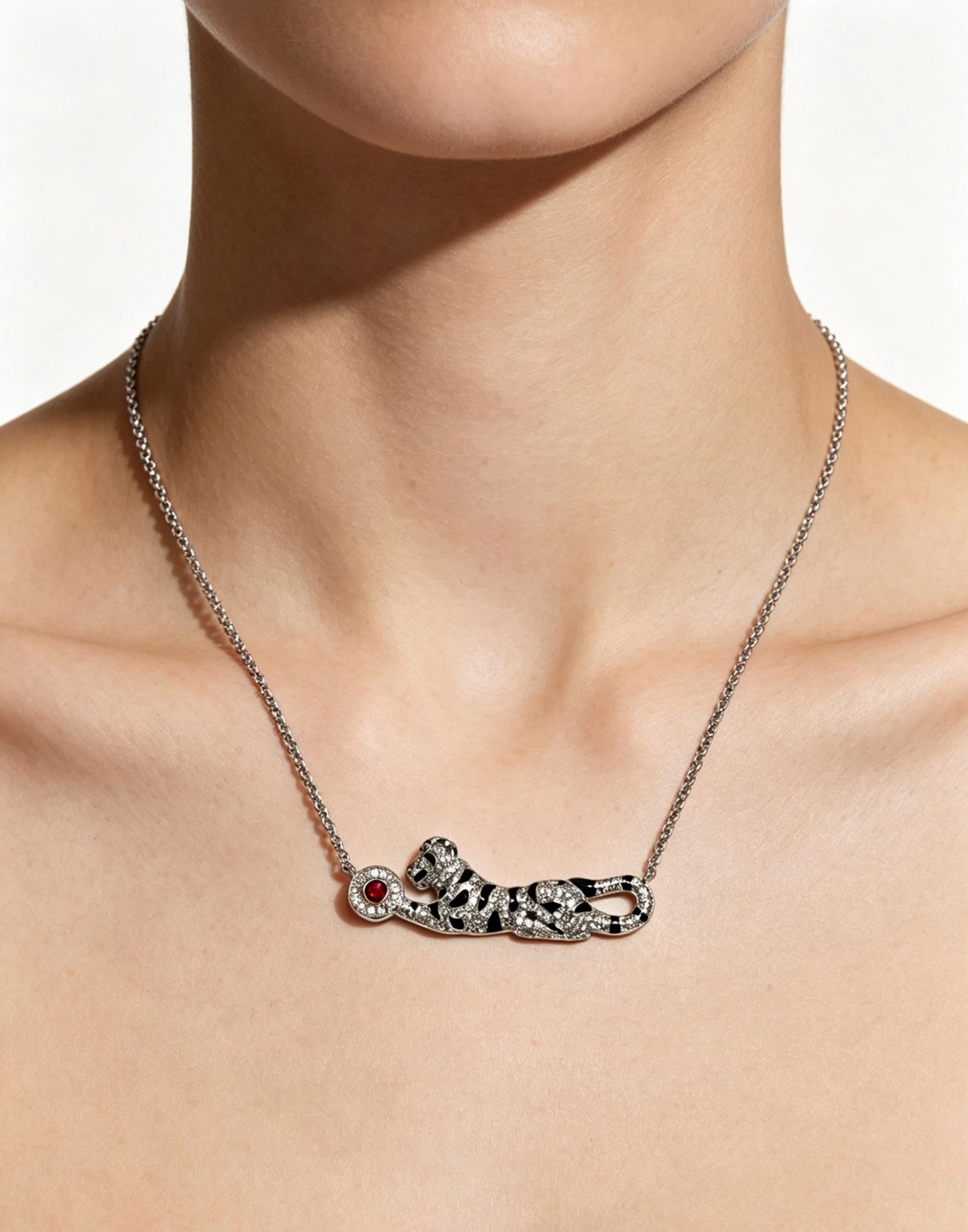 Cartier Haute Couture Haute Joaillerie Fine Jewelry Earrings Necklace 7