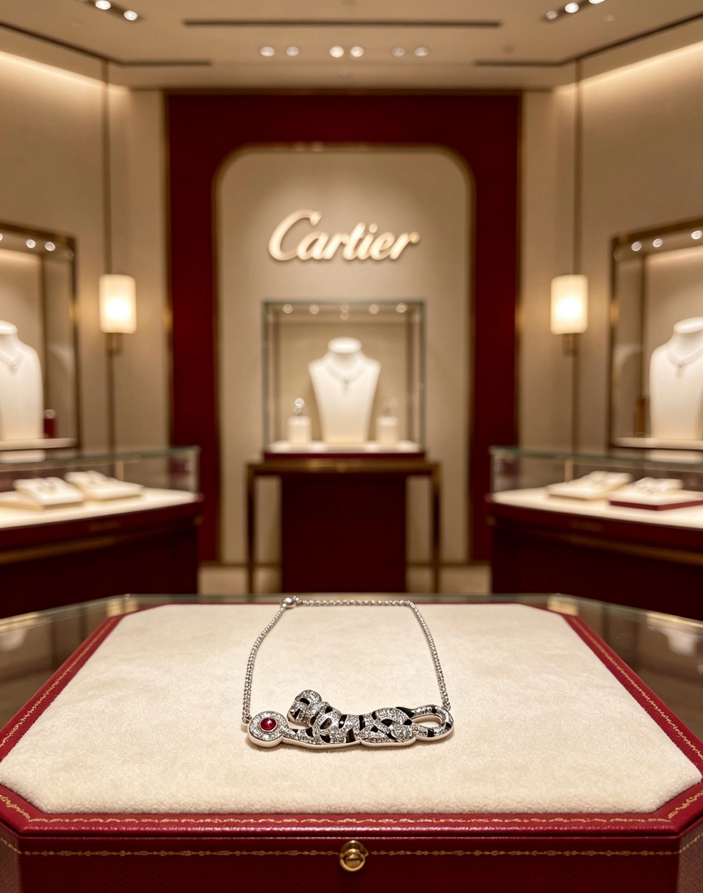 Cartier Haute Couture Haute Joaillerie Fine Jewelry Earrings Necklace 9