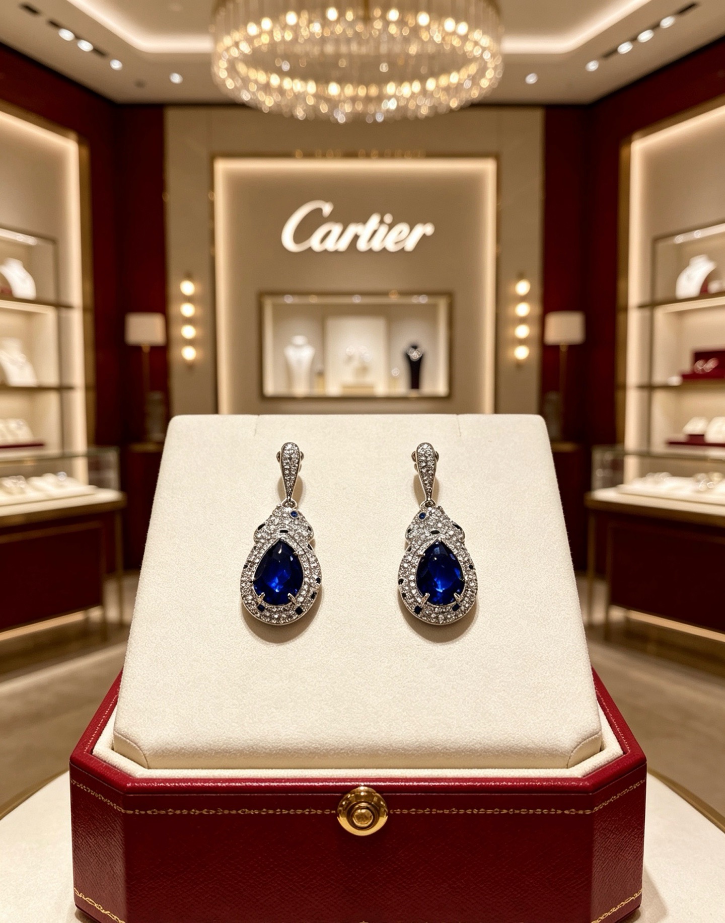 卡地亚 Cartier 高定典藏传世高定珠宝耳环项链戒指首饰 #9047A46C 5