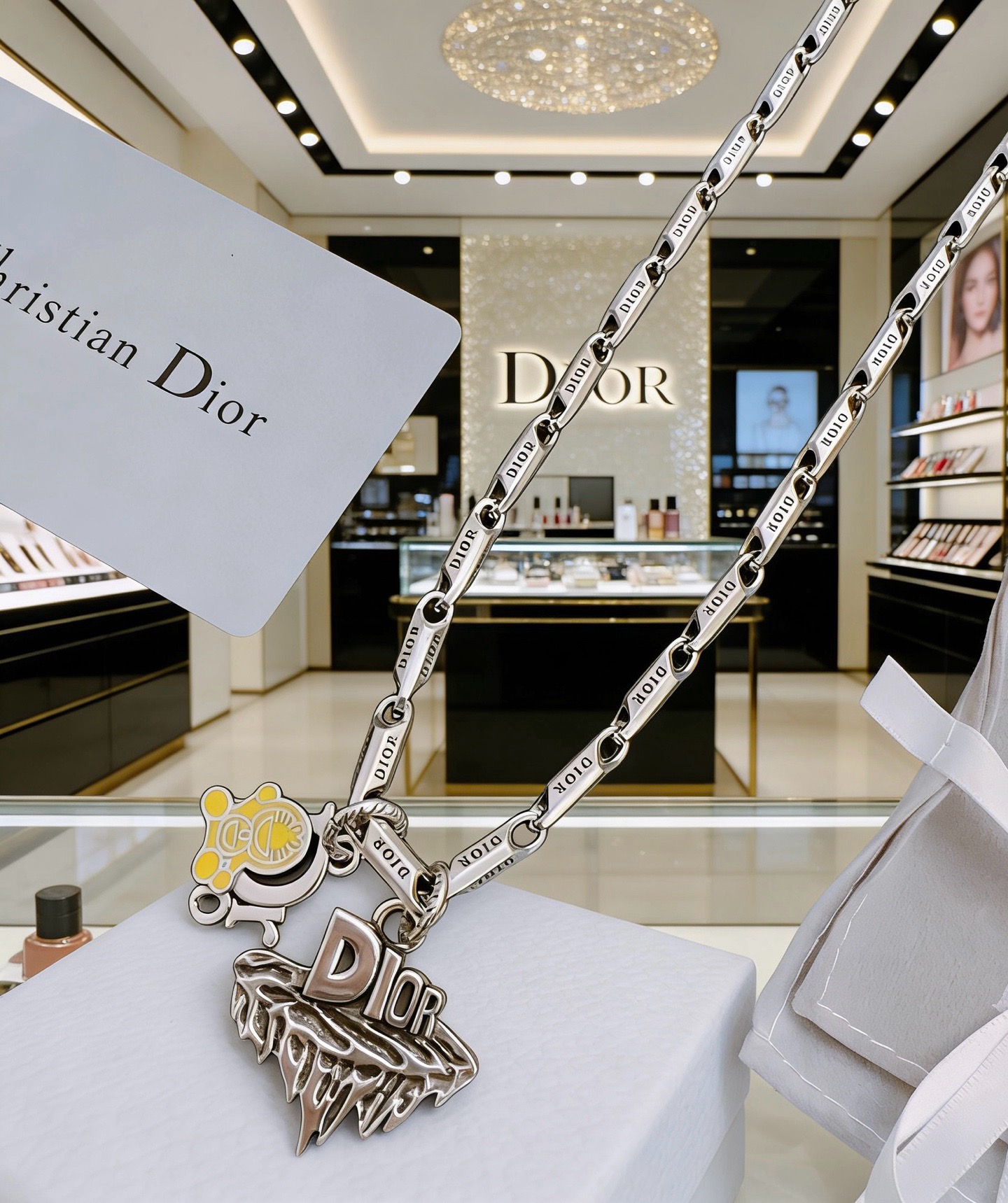 Dior Haute Joaillerie Fine Jewelry Earrings Necklace Ring Ref.71125ABA 7