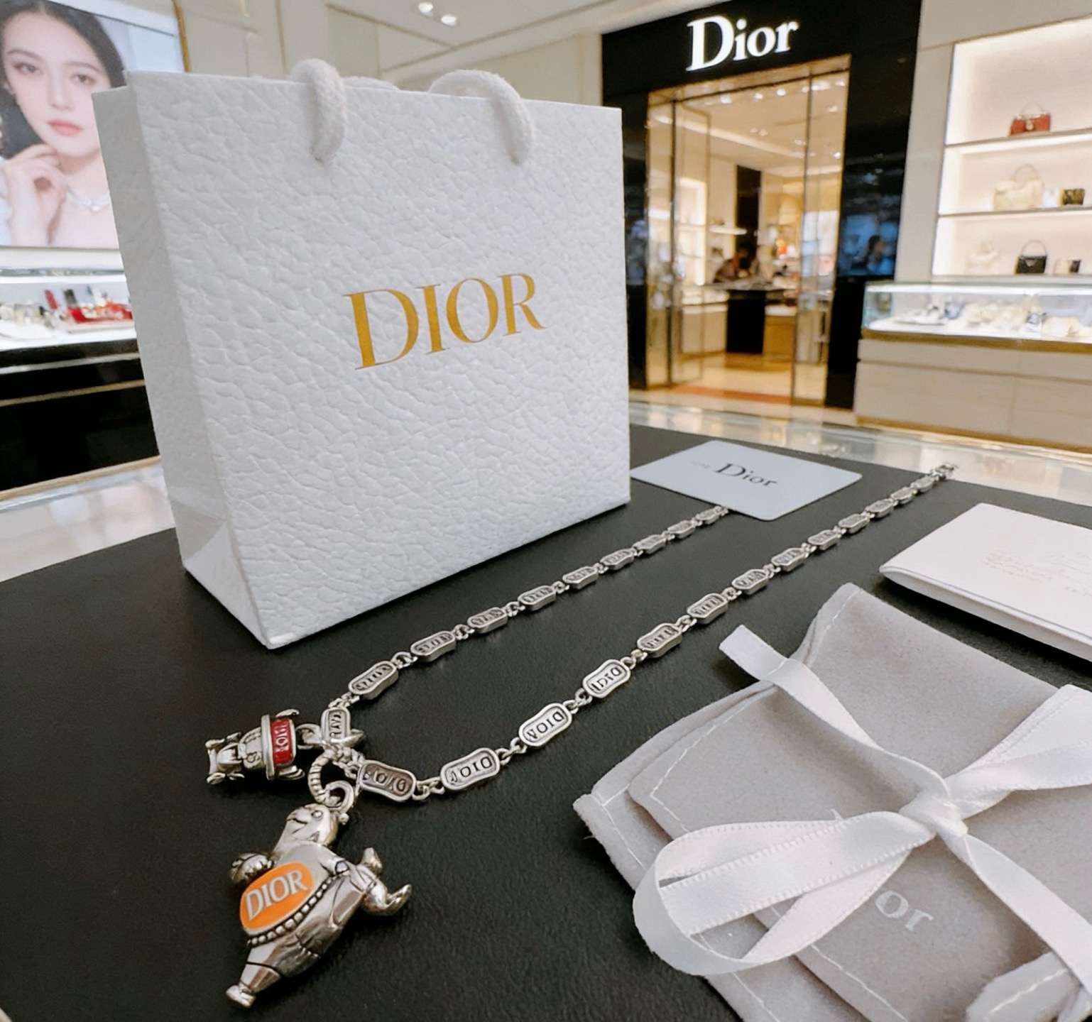 Dior Haute Joaillerie Fine Jewelry Earrings Necklace Ring Ref.438D10D5 6