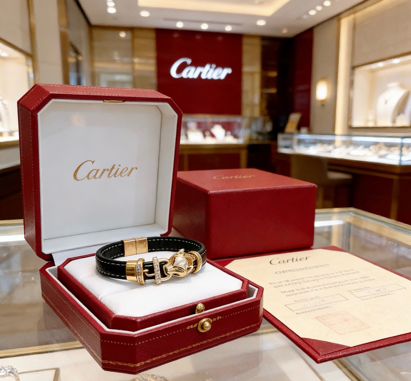 卡地亚 Cartier 高定典藏传世高定珠宝耳环项链戒指首饰 #F67442EB 4