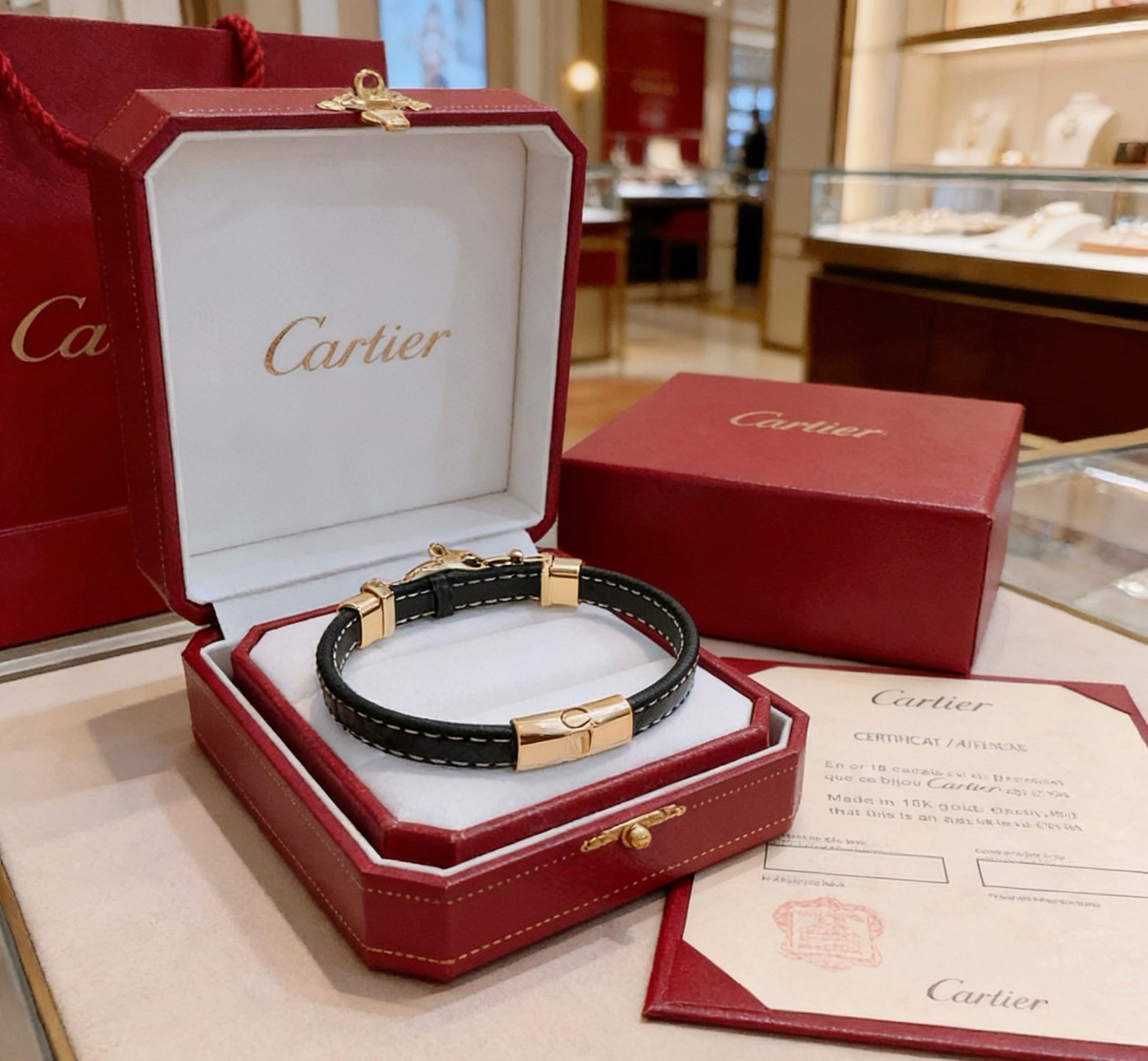 卡地亚 Cartier 高定典藏传世高定珠宝耳环项链戒指首饰 #F67442EB 5