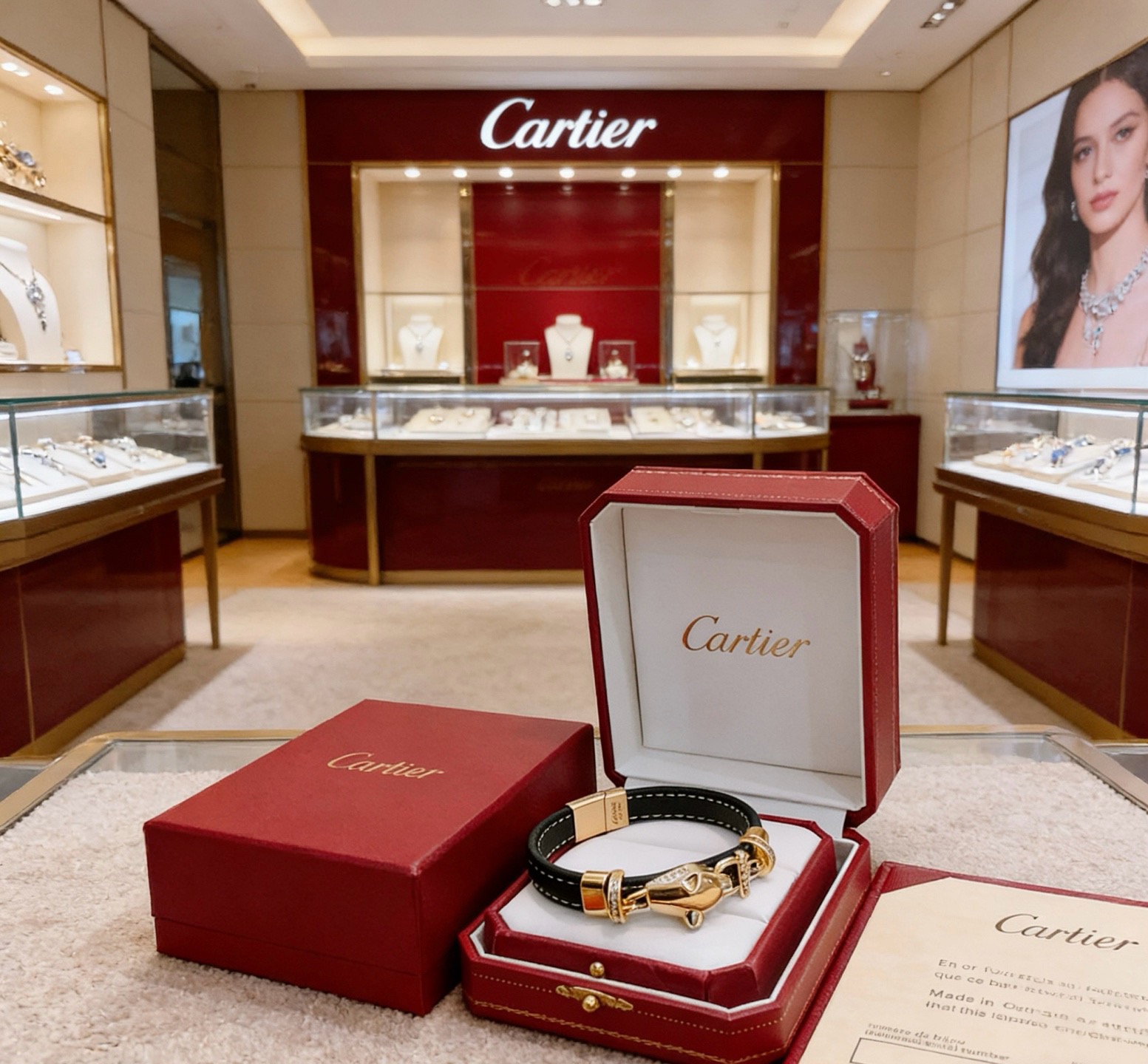 卡地亚 Cartier 高定典藏传世高定珠宝耳环项链戒指首饰 #F67442EB 3