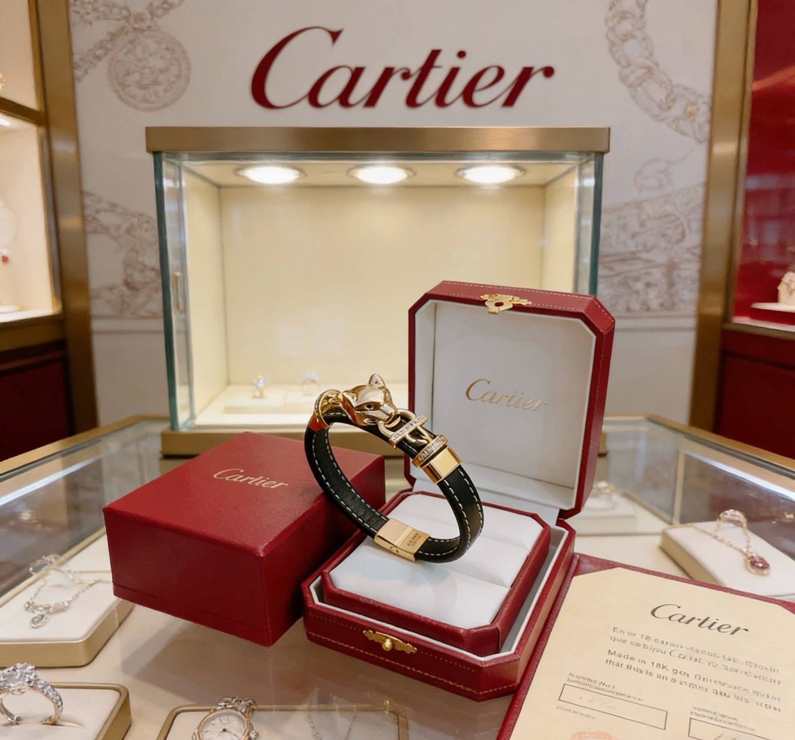 卡地亚 Cartier 高定典藏传世高定珠宝耳环项链戒指首饰 #F67442EB 7
