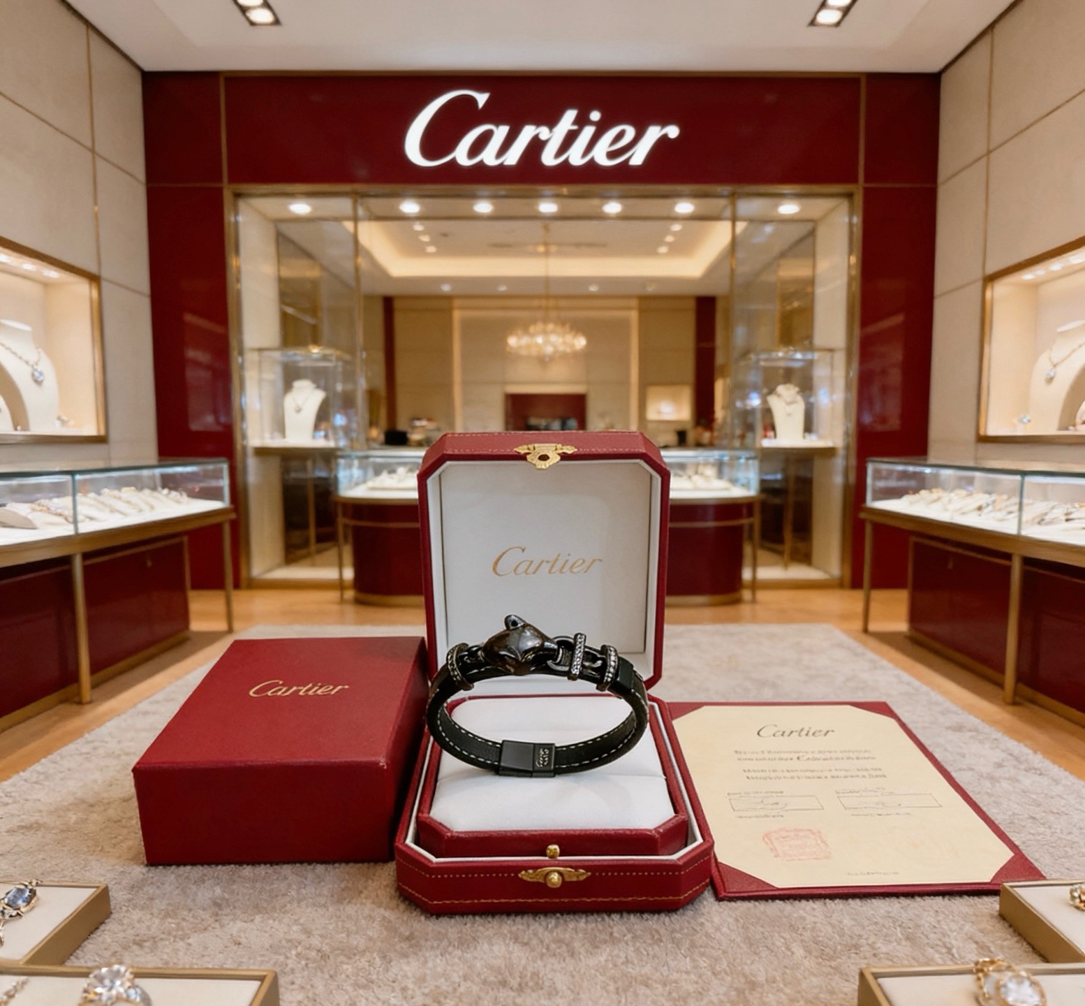 Cartier Haute Couture Haute Joaillerie Fine Jewelry Earrings Necklace 4