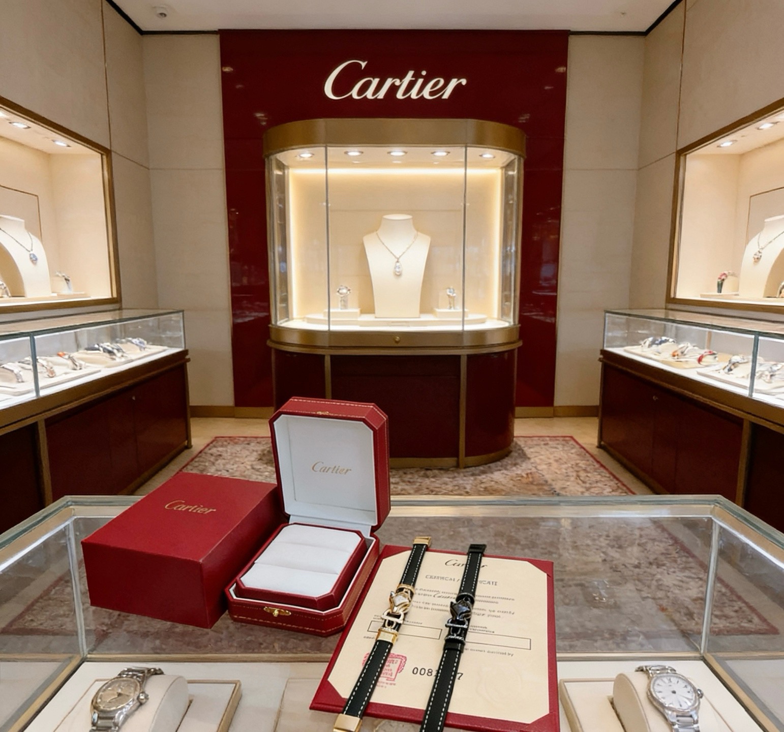 Cartier Haute Couture Haute Joaillerie Fine Jewelry Earrings Necklace 5