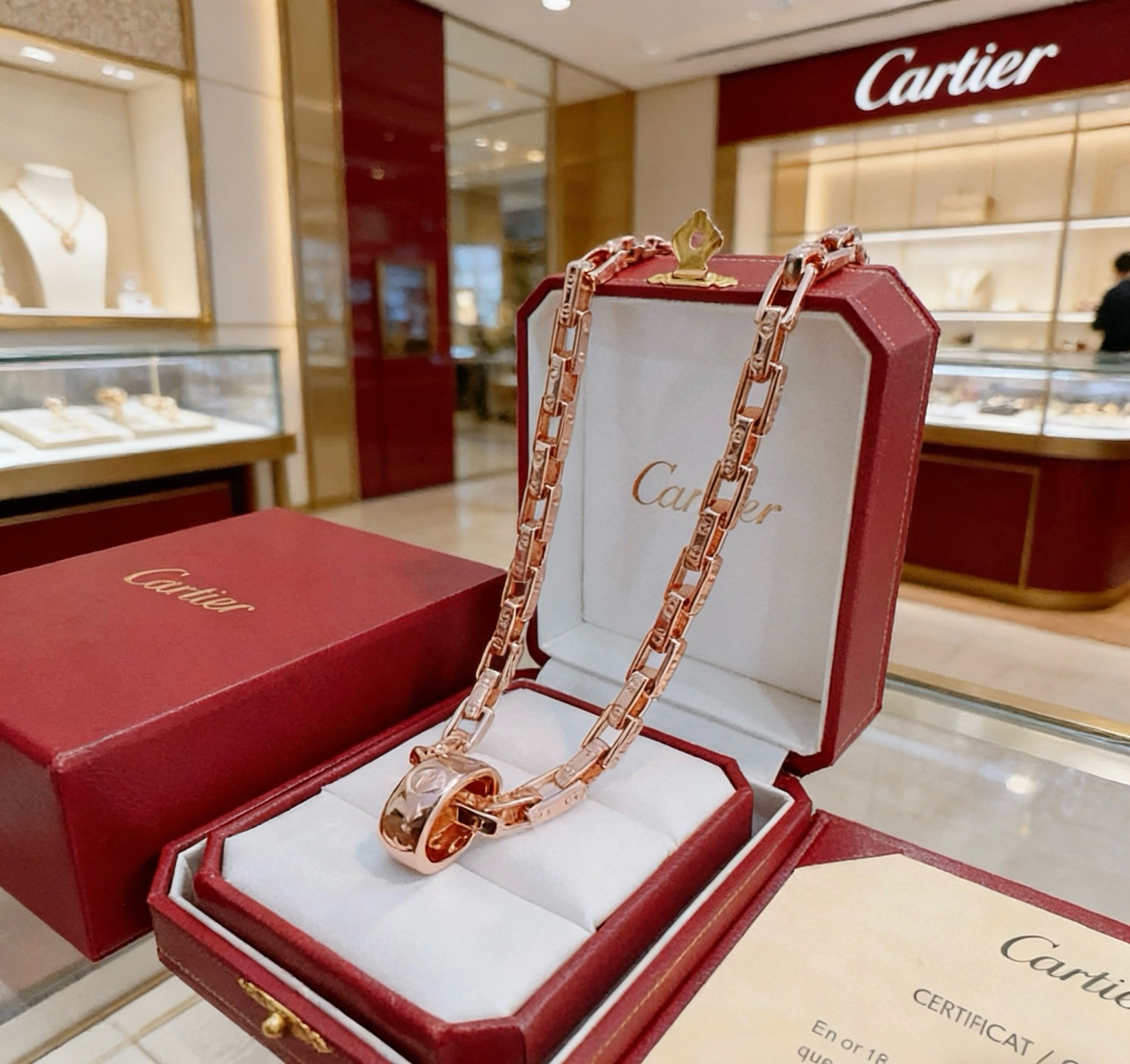卡地亚 Cartier 传世高定珠宝耳环项链戒指首饰 #6A60497A 5