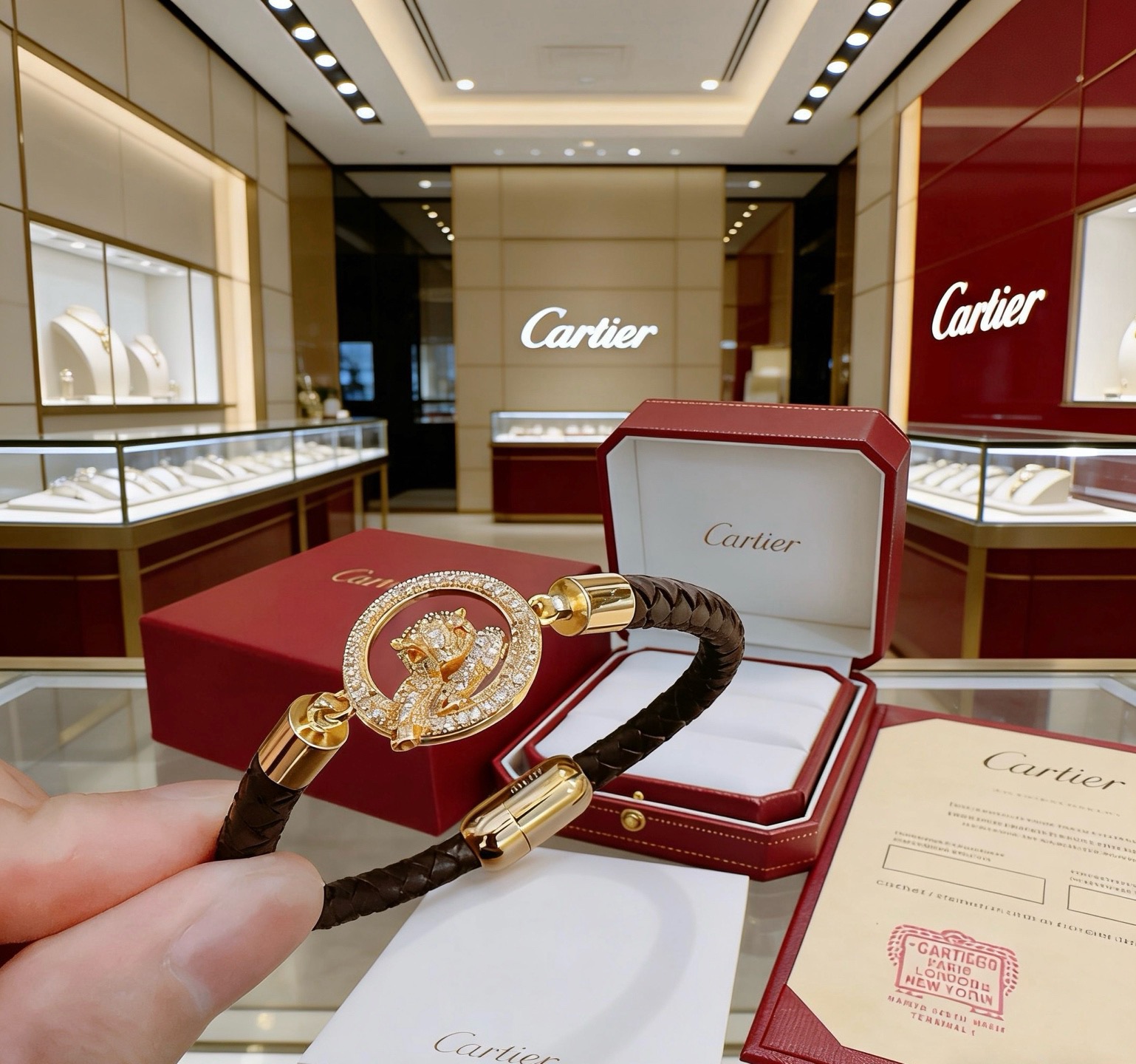 Cartier Haute Couture Haute Joaillerie Fine Jewelry Earrings Necklace 2