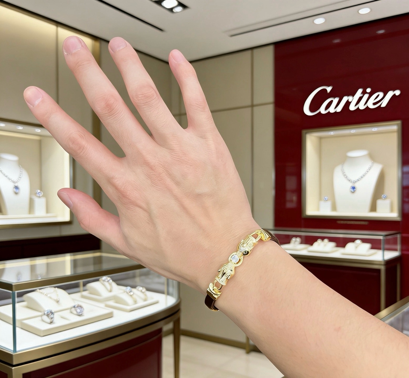 卡地亚 Cartier 高定典藏传世高定珠宝耳环项链戒指首饰 #7E8C94D1 7