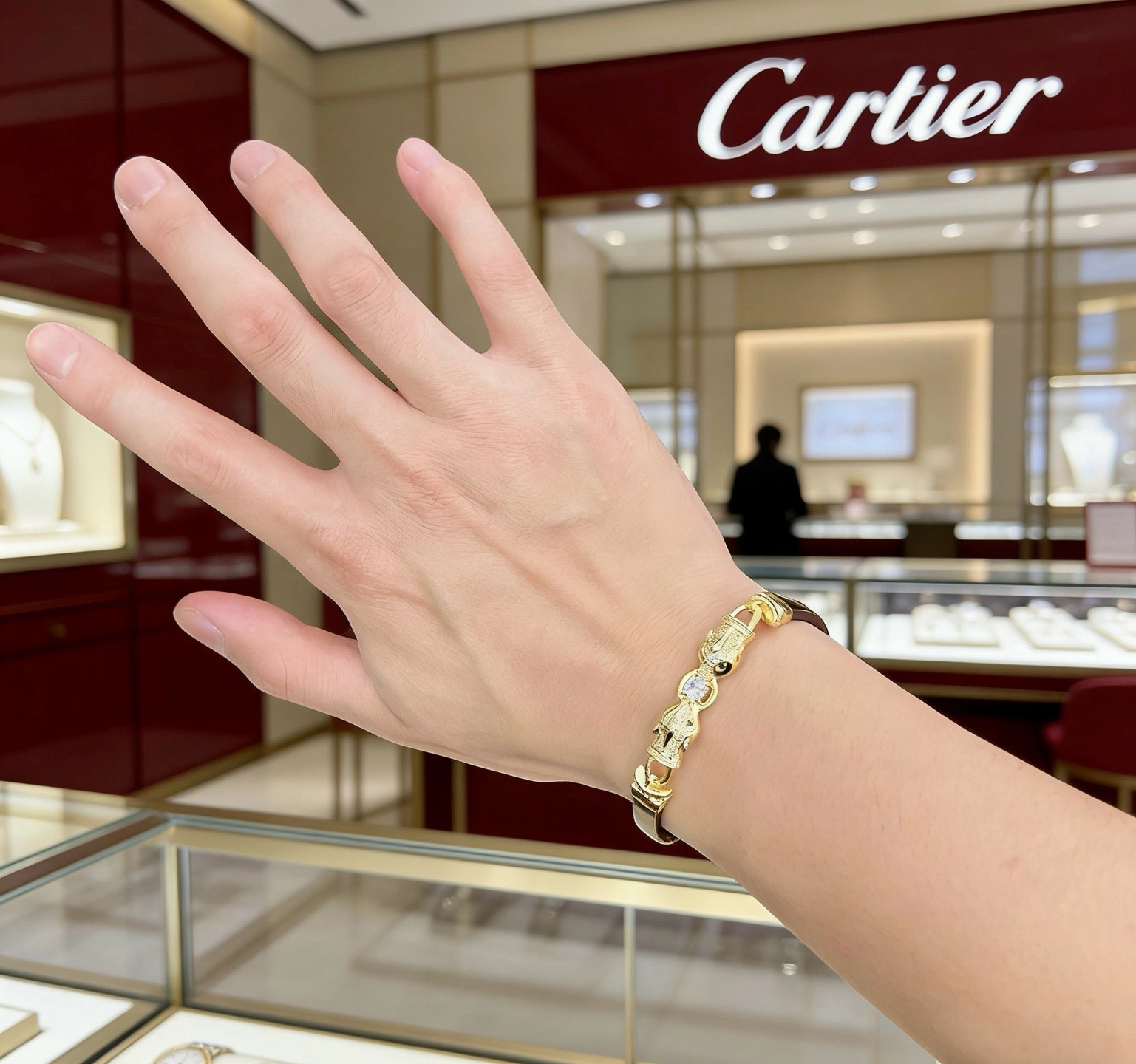 卡地亚 Cartier 高定典藏传世高定珠宝耳环项链戒指首饰 #7E8C94D1 2