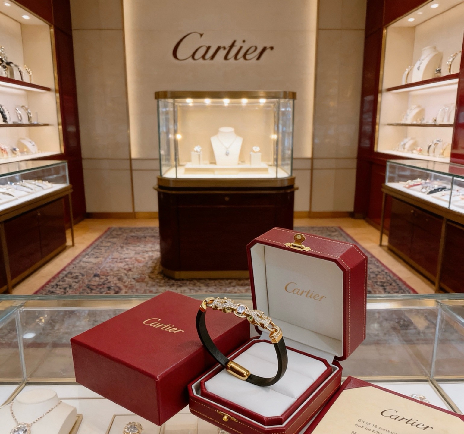 卡地亚 Cartier 高定典藏传世高定珠宝耳环项链戒指首饰 #7E8C94D1 6