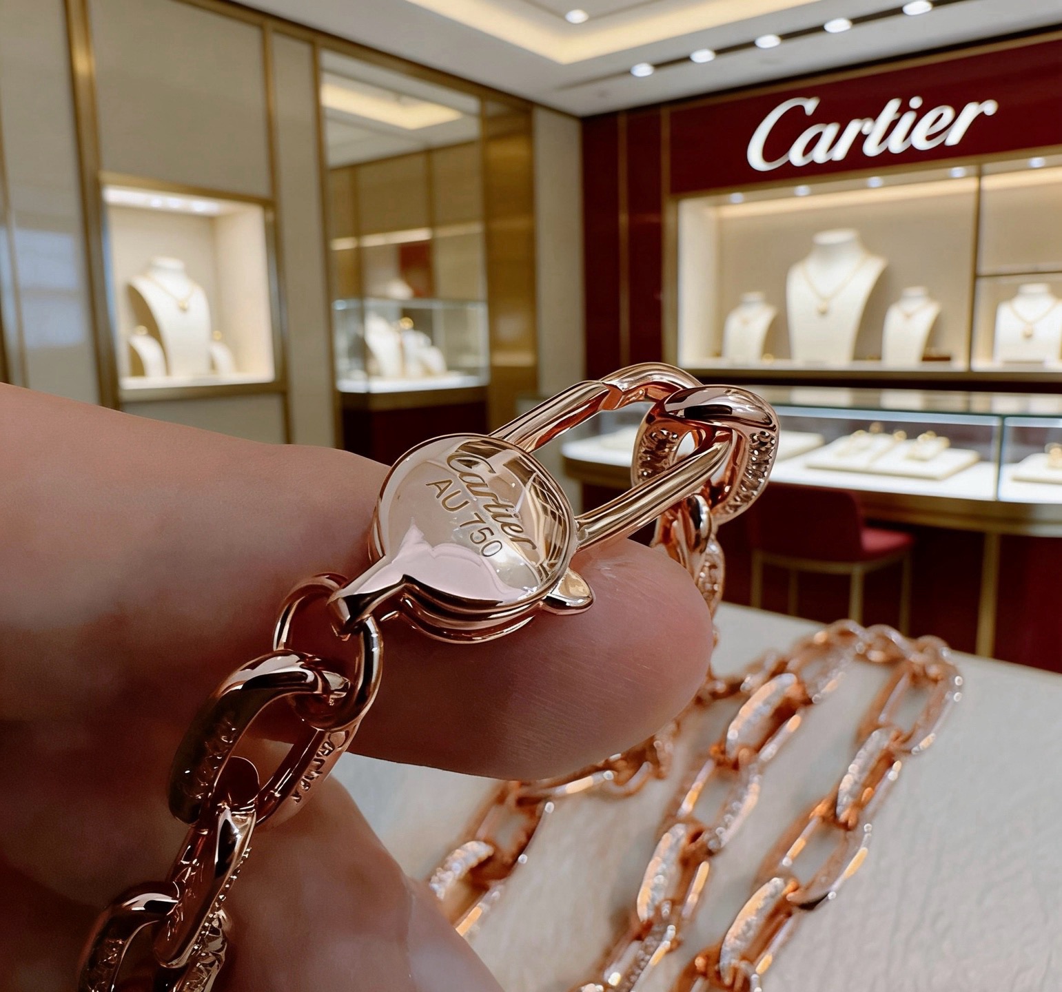 卡地亚 Cartier 传世高定珠宝耳环项链戒指首饰 #7A220AB7 3