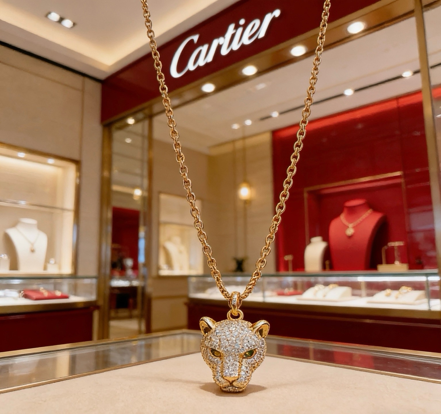 卡地亚 Cartier 传世高定珠宝耳环项链戒指首饰 #AC9A3607 7