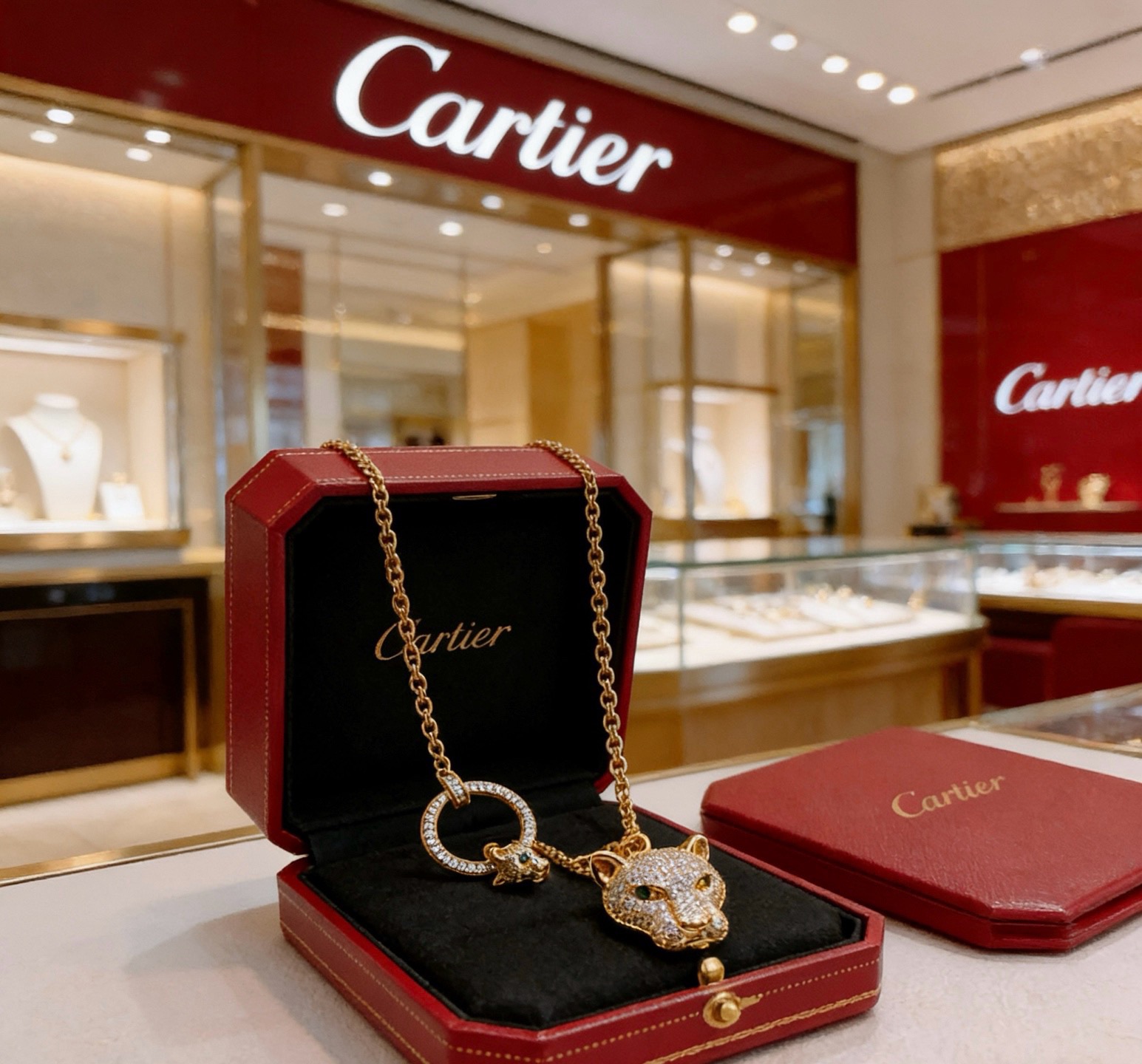 卡地亚 Cartier 传世高定珠宝耳环项链戒指首饰 #AC9A3607 3