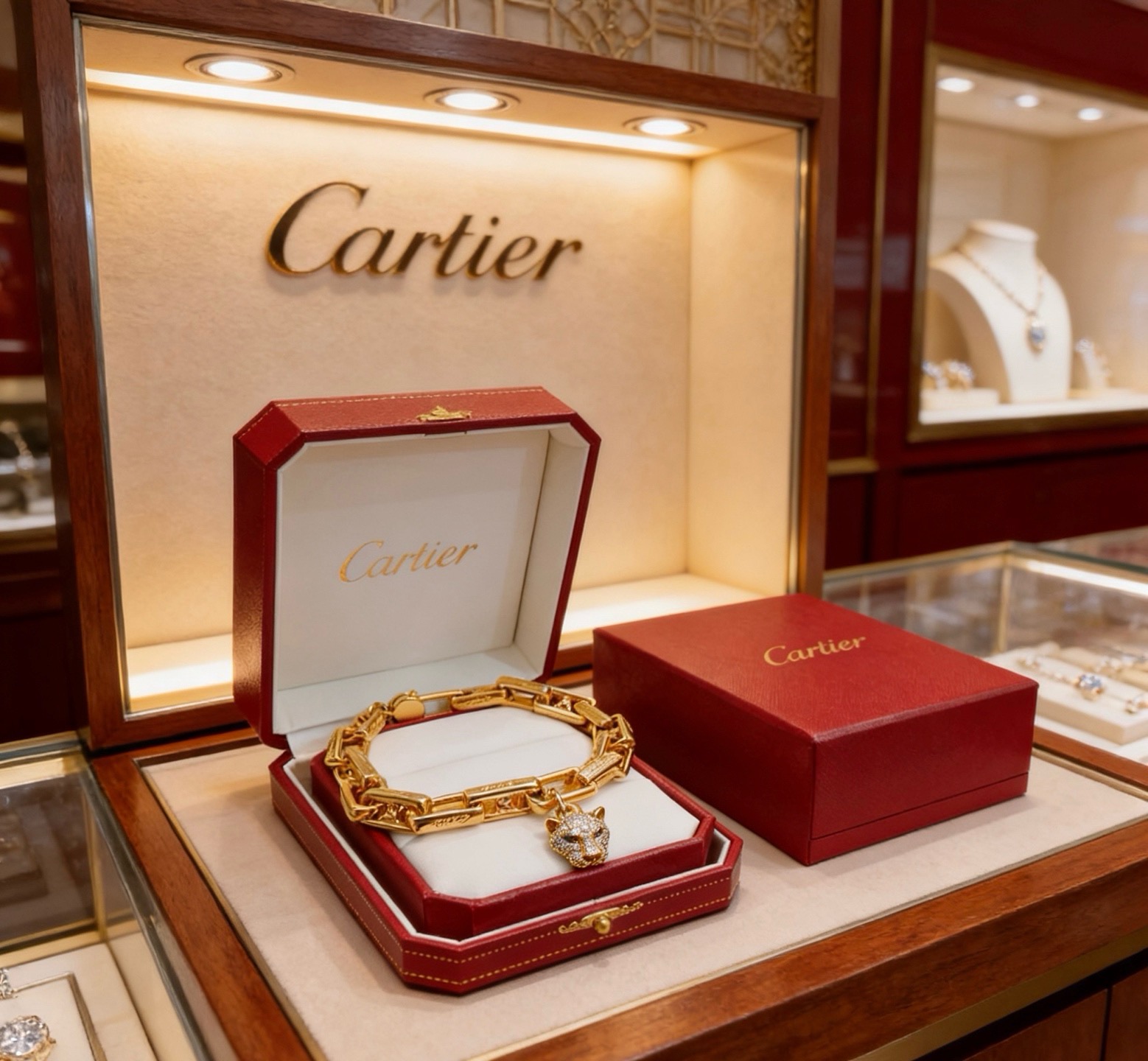 Cartier Haute Joaillerie Fine Jewelry Earrings Necklace Ring Ref 5
