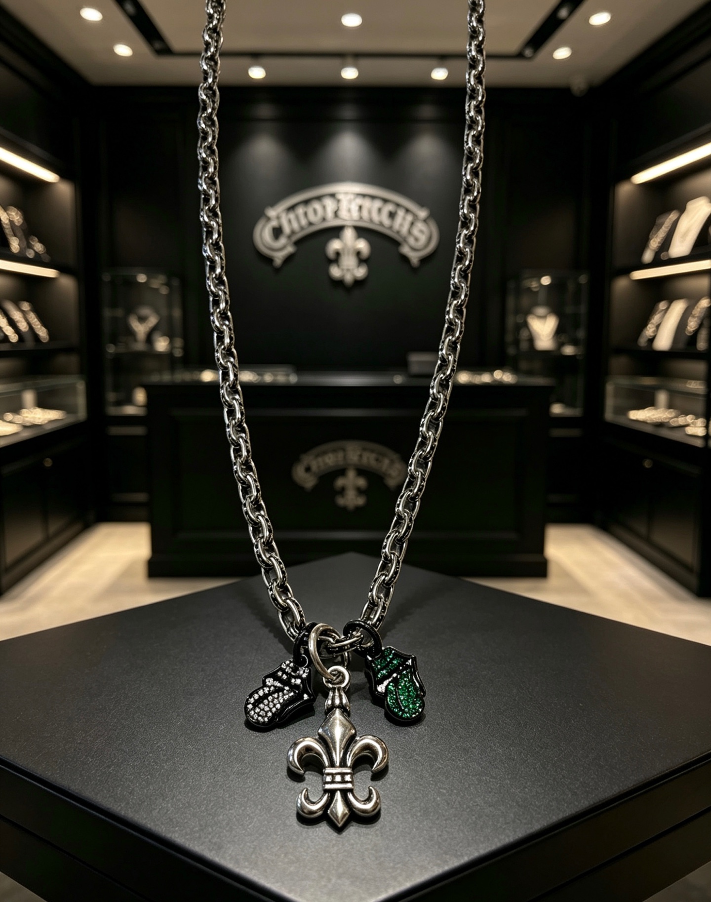 Chanel Haute Joaillerie Fine Jewelry Earrings Necklace Ring Ref 7