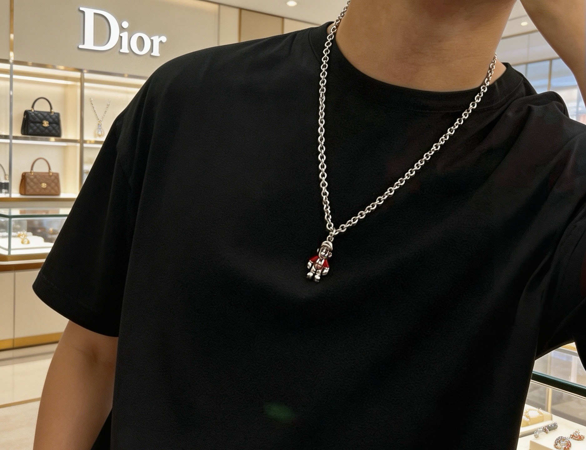 迪奥 Dior 传世高定珠宝耳环项链戒指首饰 #79B62228 8