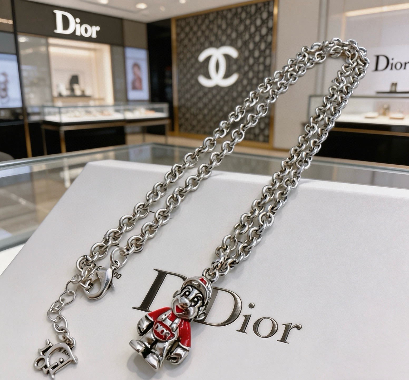 迪奥 Dior 传世高定珠宝耳环项链戒指首饰 #79B62228 5