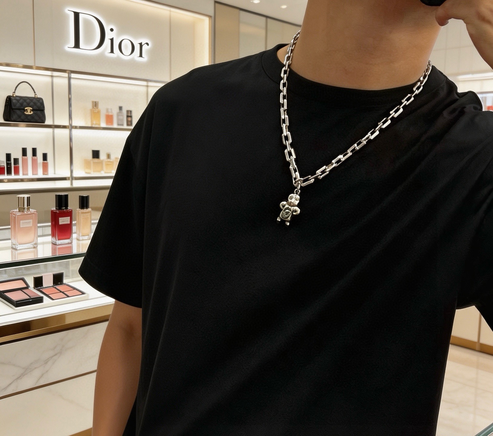迪奥 Dior 传世高定珠宝耳环项链戒指首饰 #C309FC8B 9