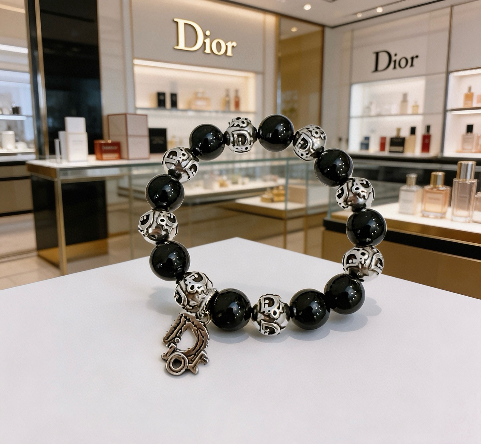 迪奥 Dior 传世高定珠宝耳环项链戒指首饰 #7A288D7C 7