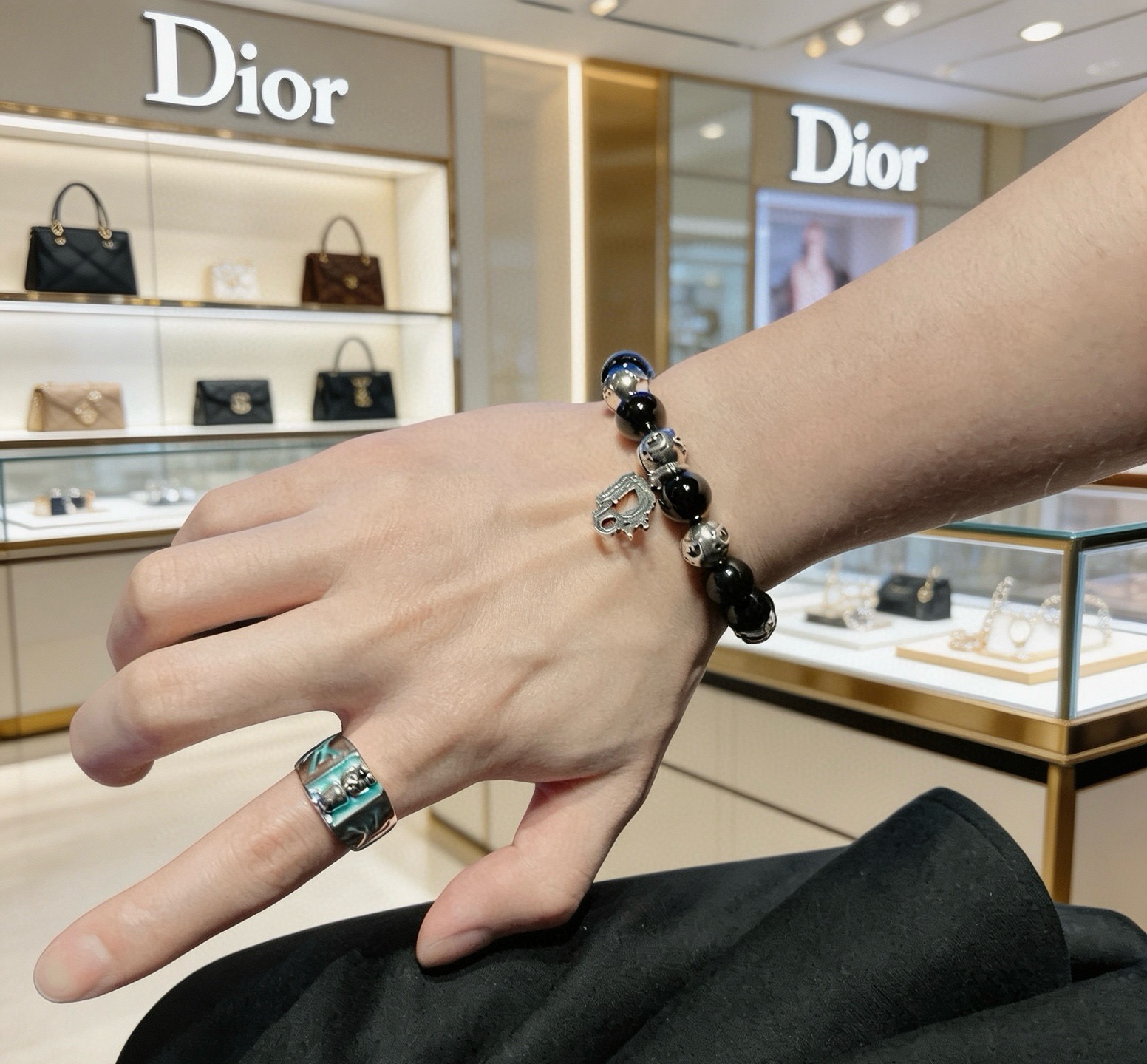 迪奥 Dior 传世高定珠宝耳环项链戒指首饰 #7A288D7C 8